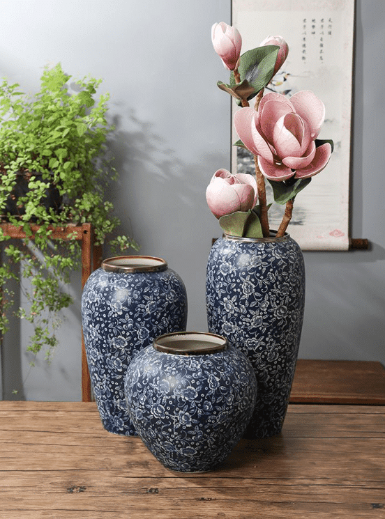 large printed blue 2 large printed blue - Image 2