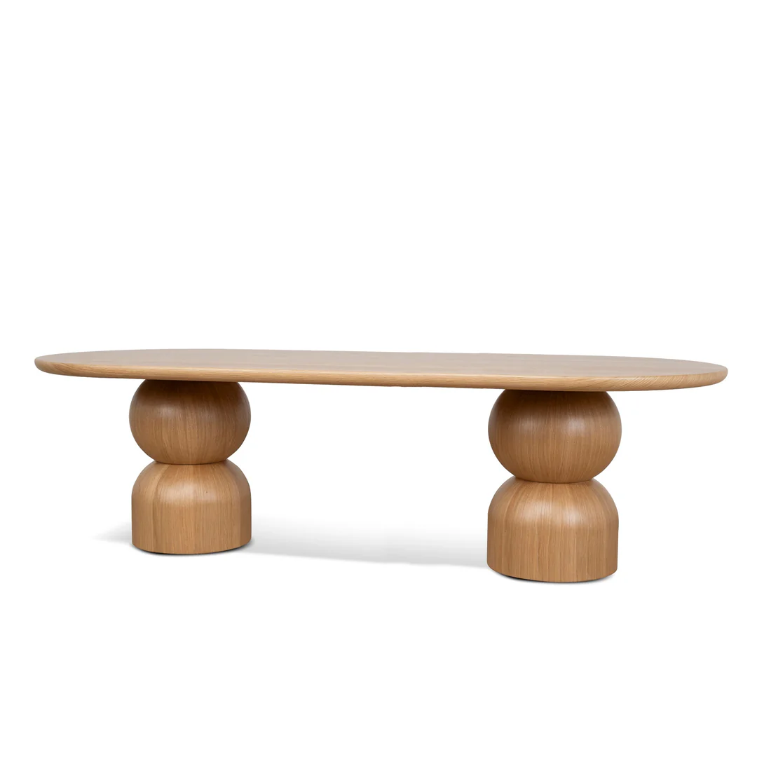 CDT10406-CN 2.8m Dining Table – Natural