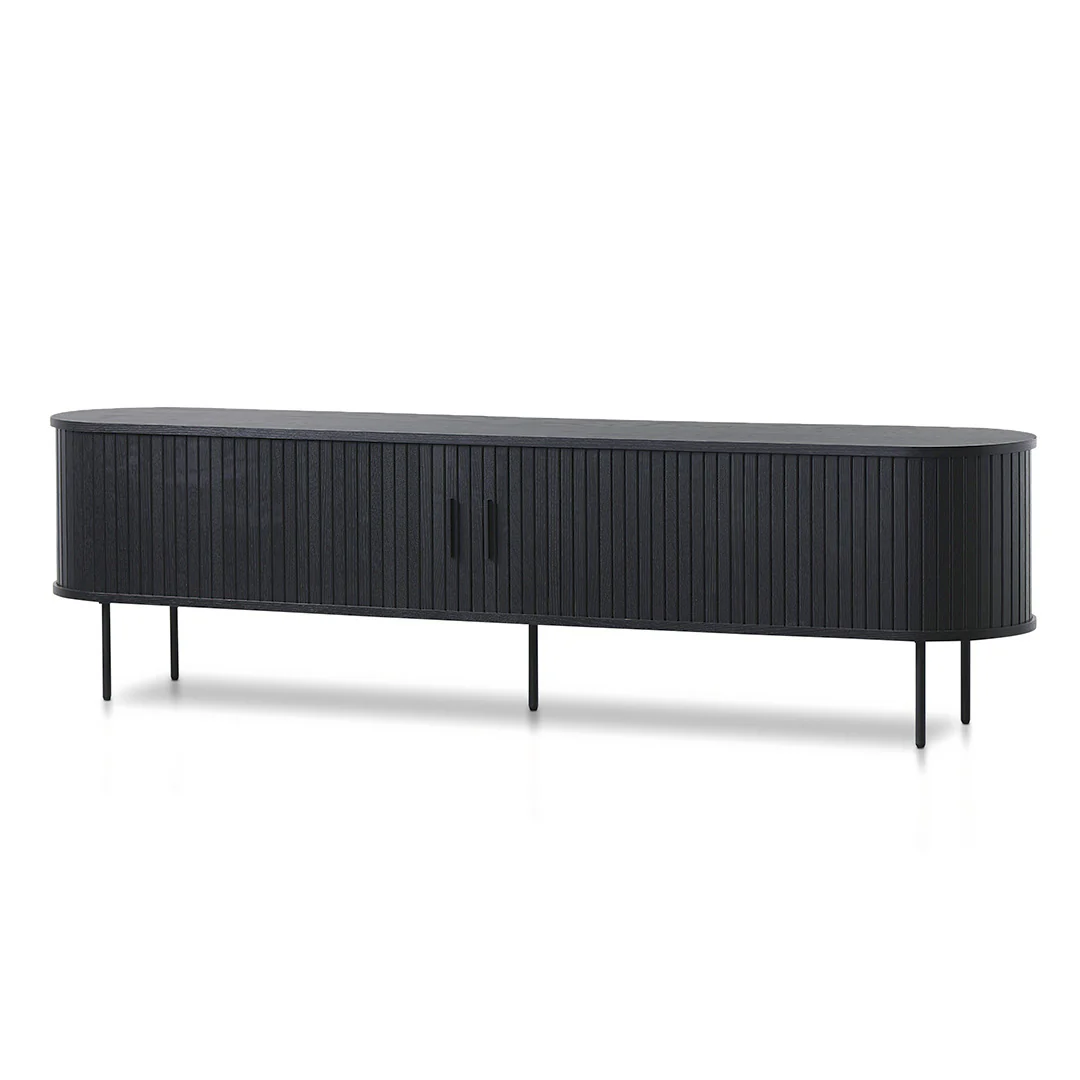 CTV8432-KD 1.6m TV Entertainment Unit – Full Black