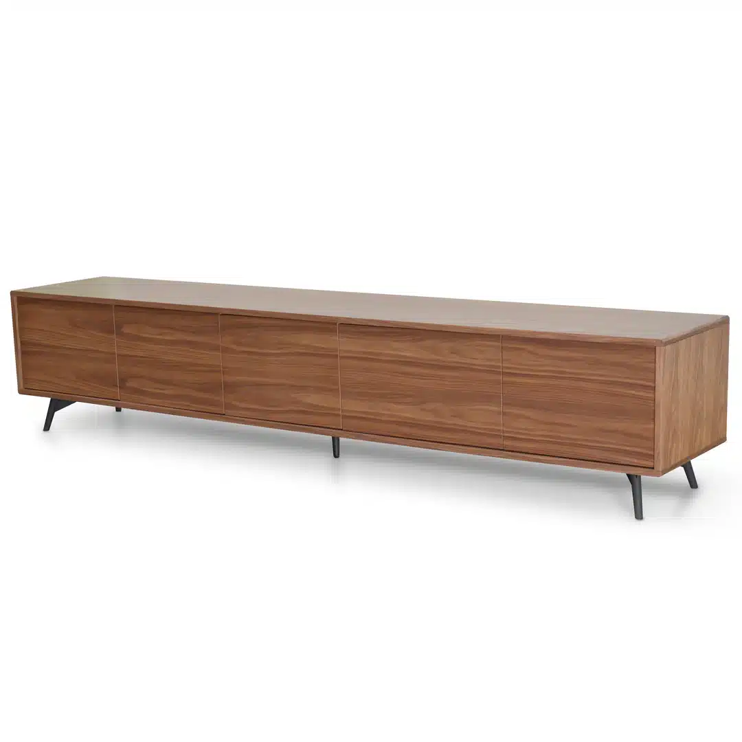 CTV106-BB 2.4m TV Entertainment  Unit – Walnut