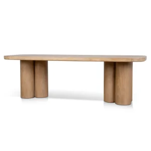DT8413 NI2.4mElmDiningTable Natural 2