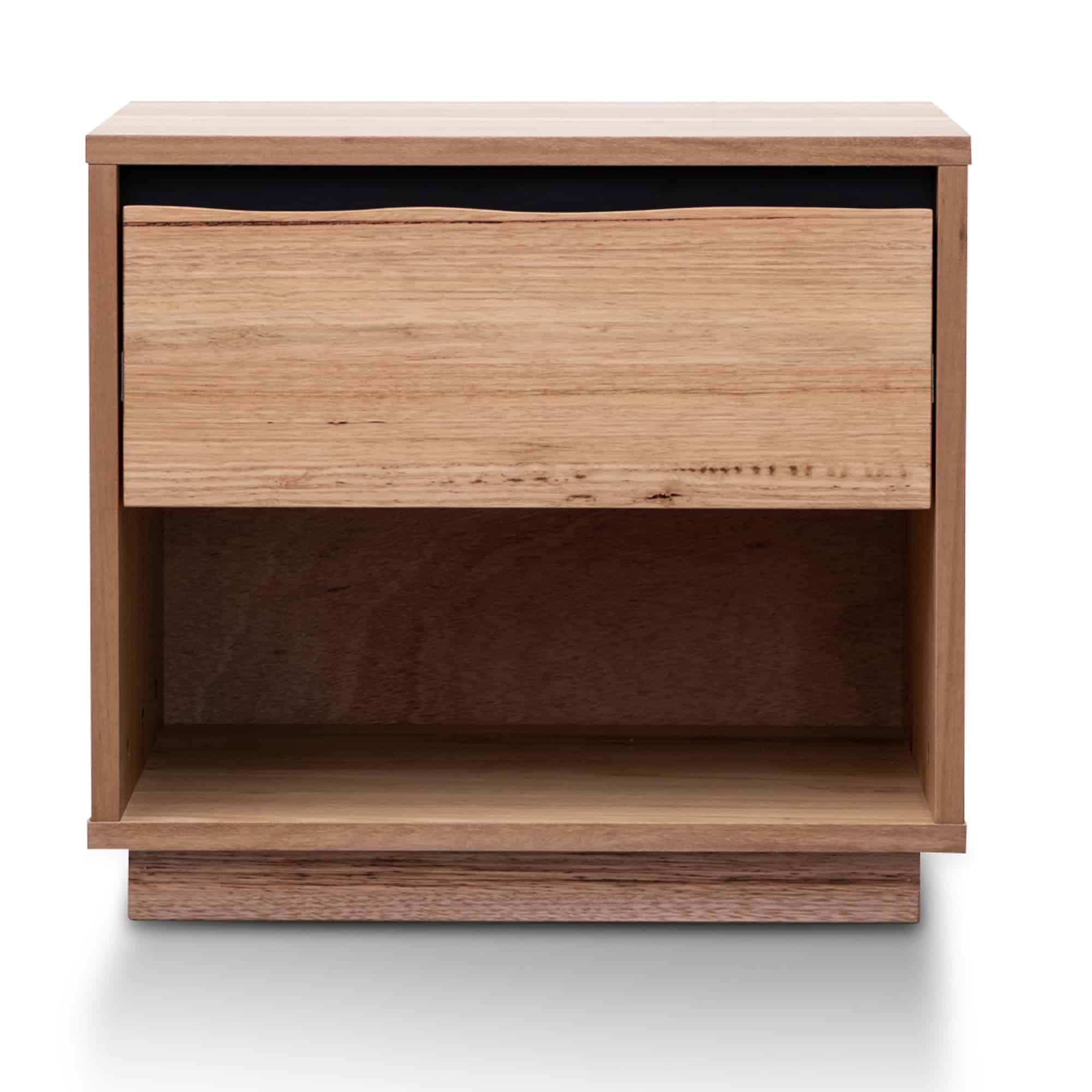 Bedside Table – Messmate (55cm (W) x 40cm (D) x 50cm (H))