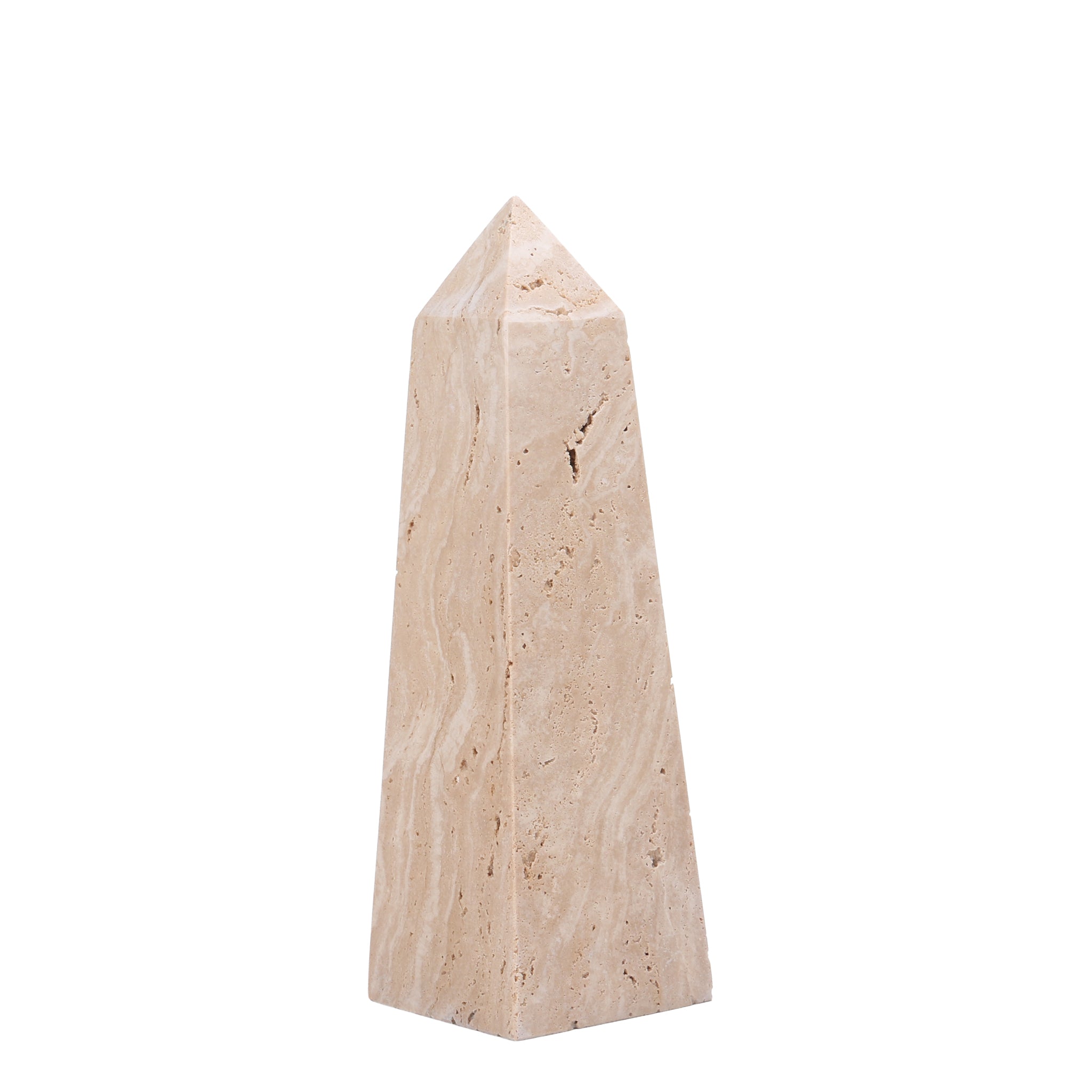 Obelisks Large Sculpture – Beige