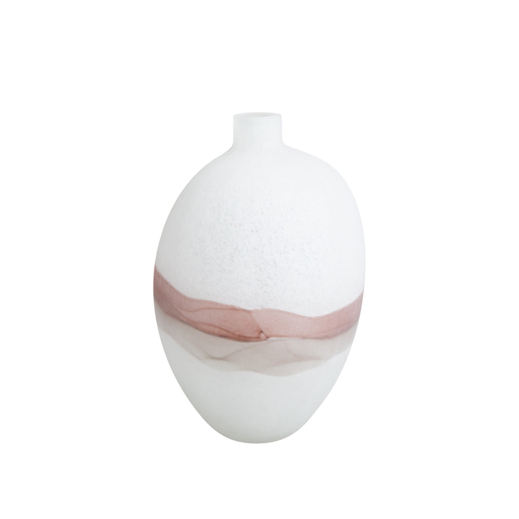 Flowing Vase A – White