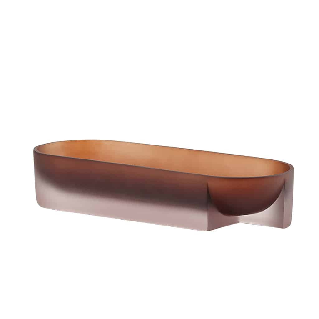 Transparent Plate – Brown