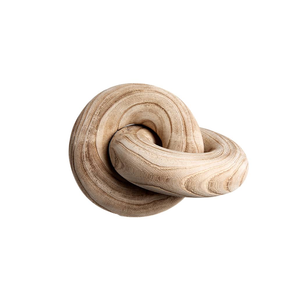 Two Ring Buckle Ornaments – Natural