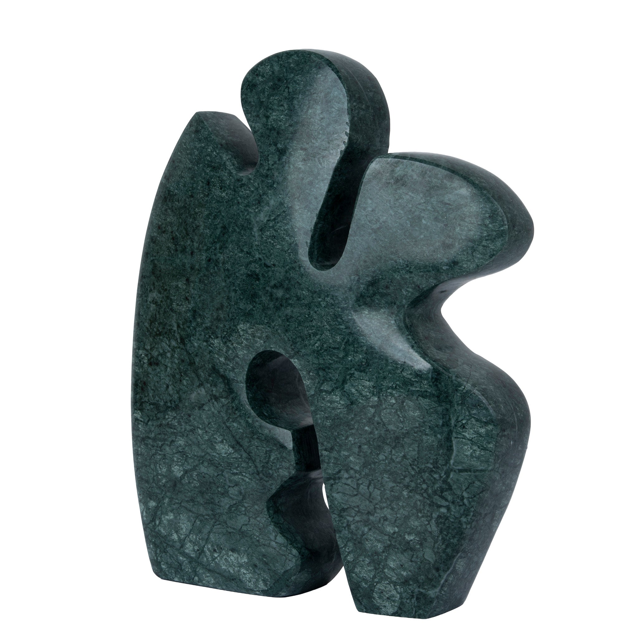 Art Design Gallery 23 Carved Marble Accent Sculpture – Green