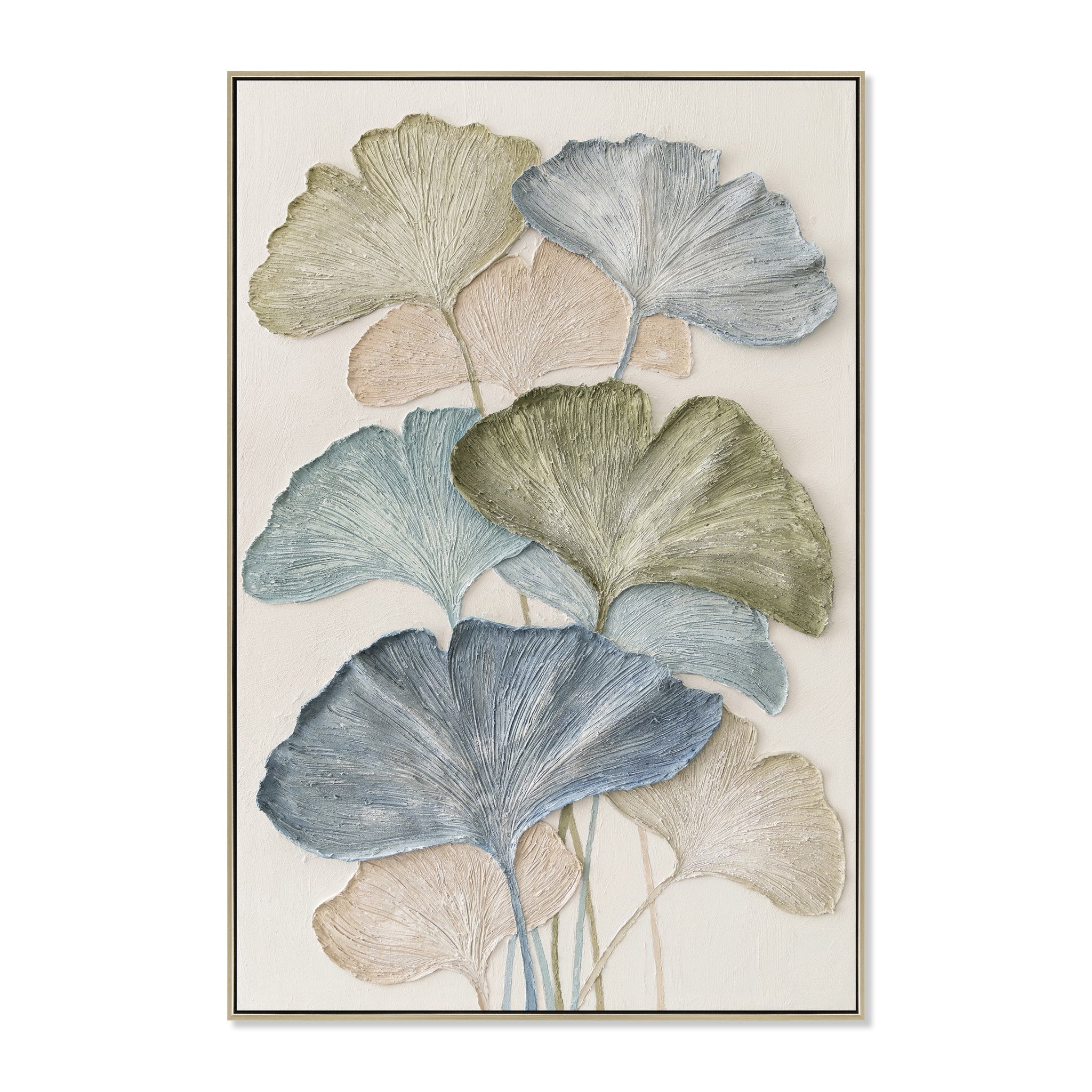 80 x 120cm Framed Canvas – Natural (Design 12211)
