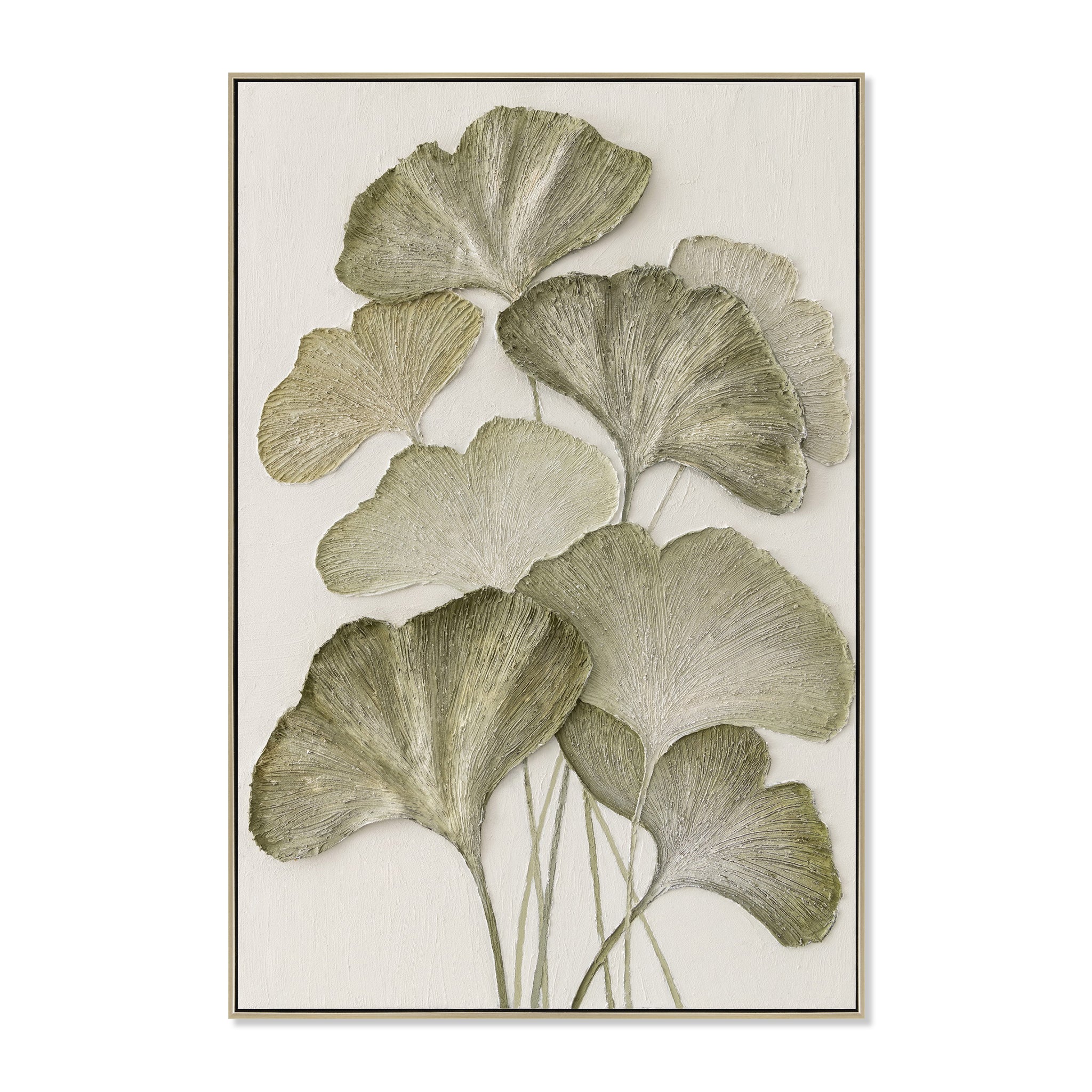 80 x 120cm Framed Canvas – Natural (Design 12212)