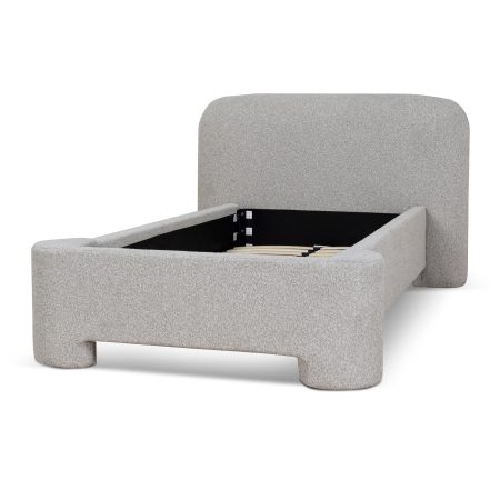Single Bed Frame - Clay Grey — view 1