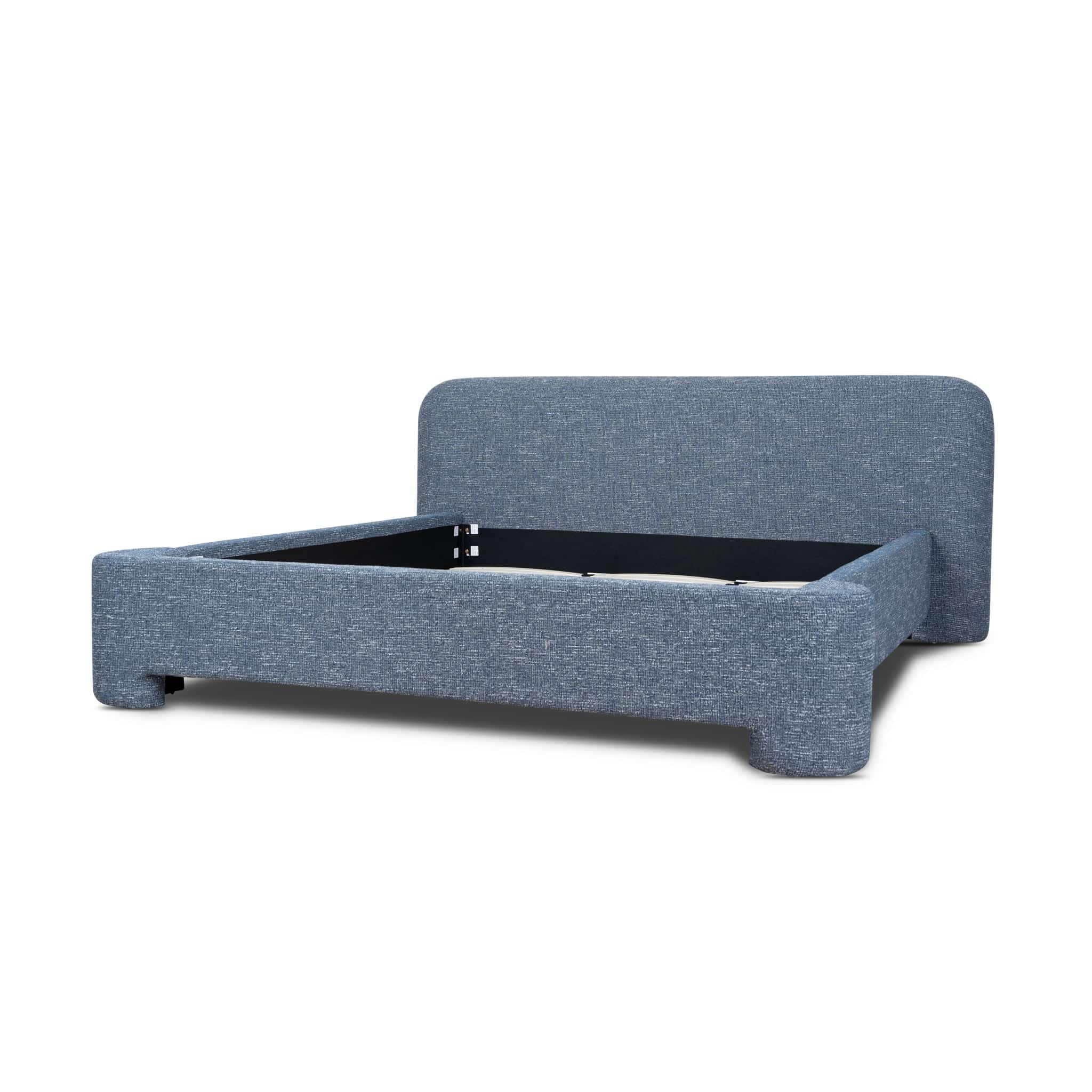 King Bed Frame – Prussian Blue