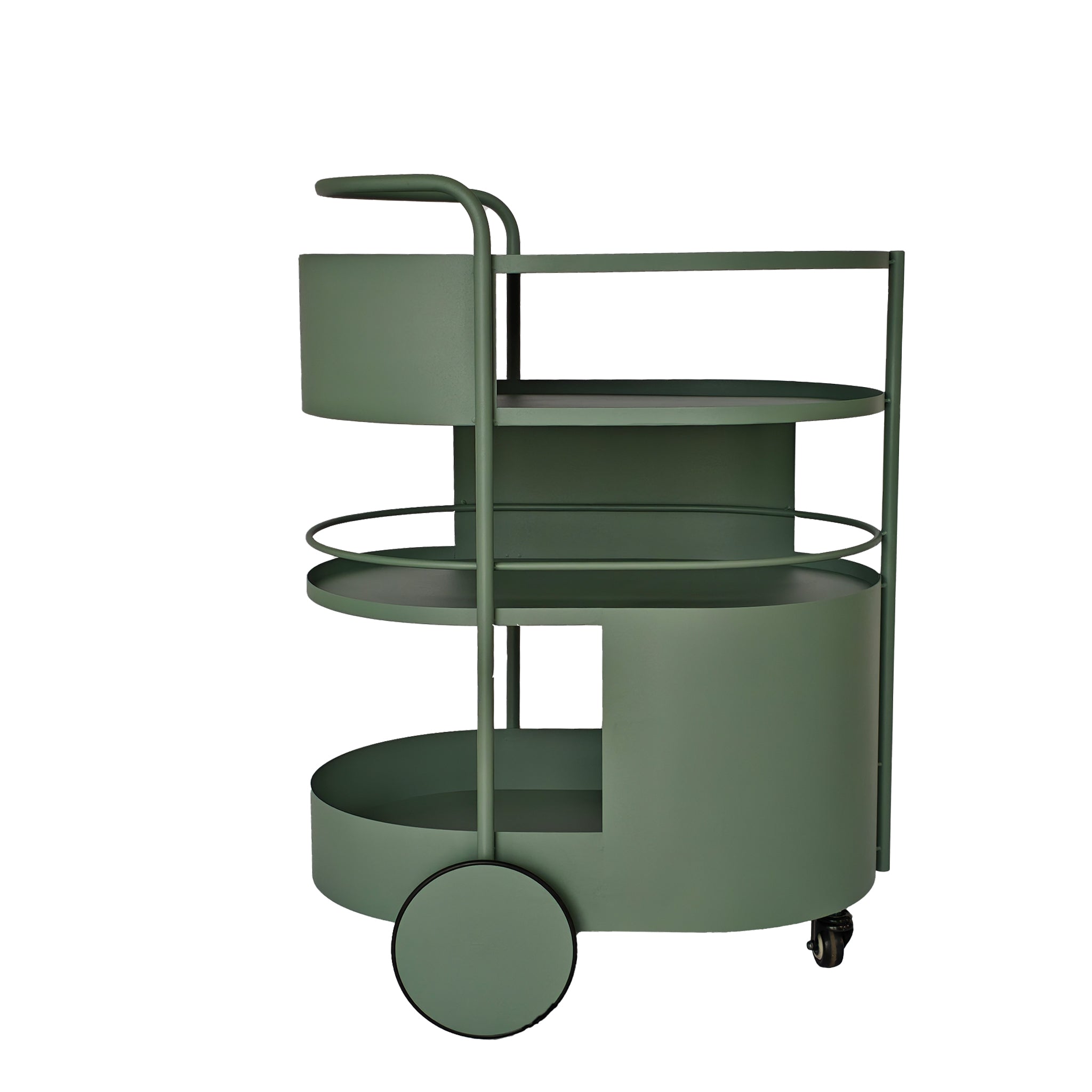 63cm Bar Cart – Sage Green