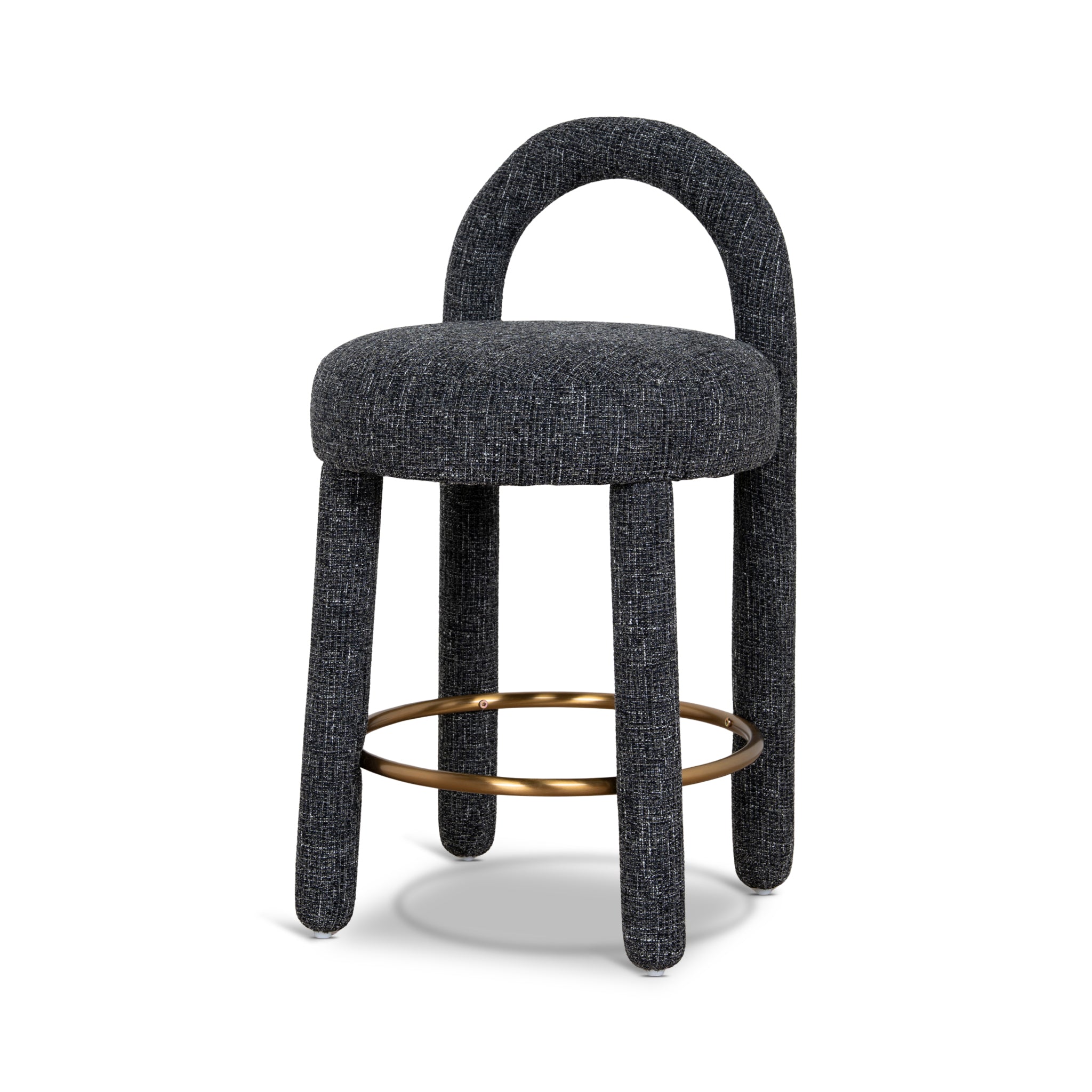 65cm Bar Stool – Field Charcoal