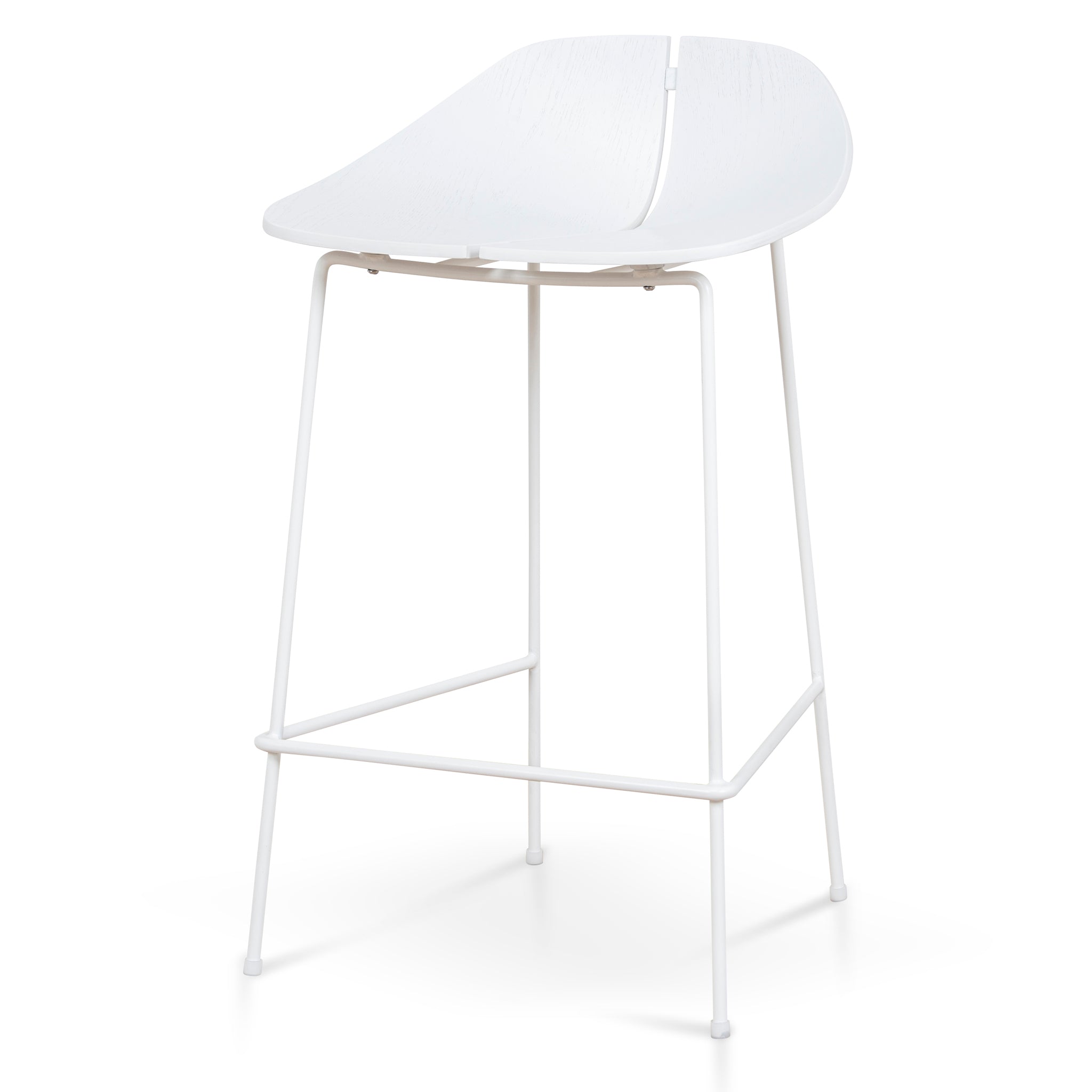 65cm Bar Stool – Full White