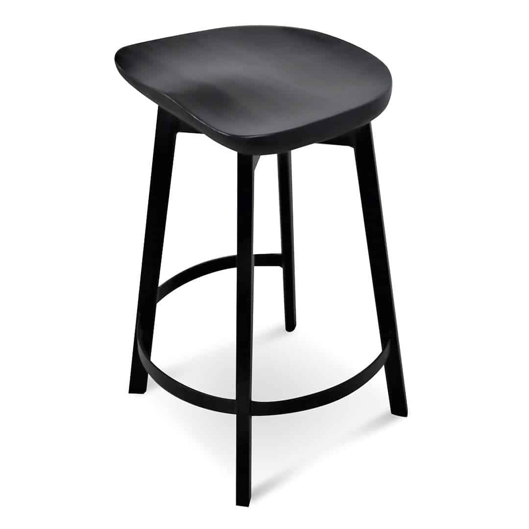 65cm Bar Stool – Black
