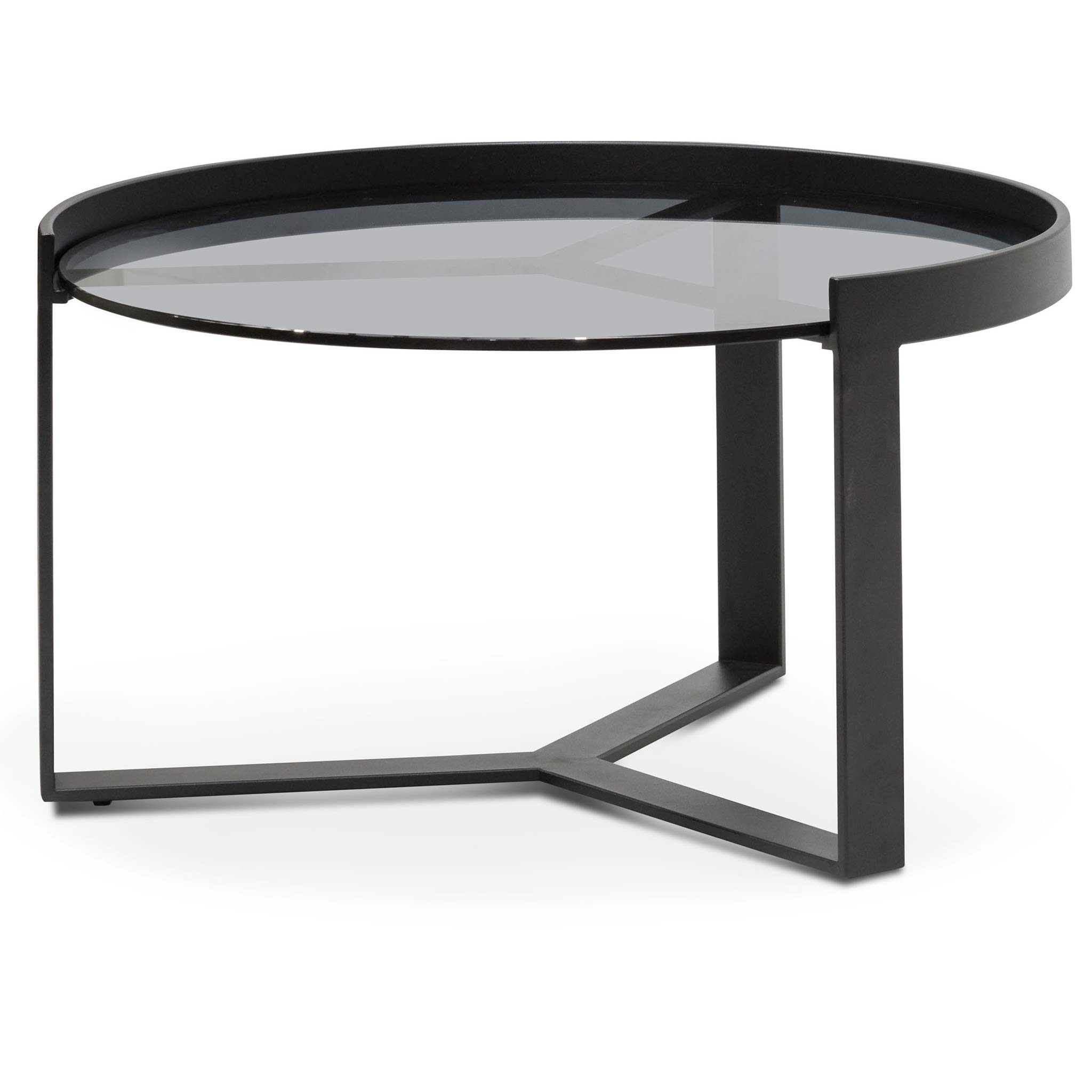 70cm Glass Coffee Table – Medium