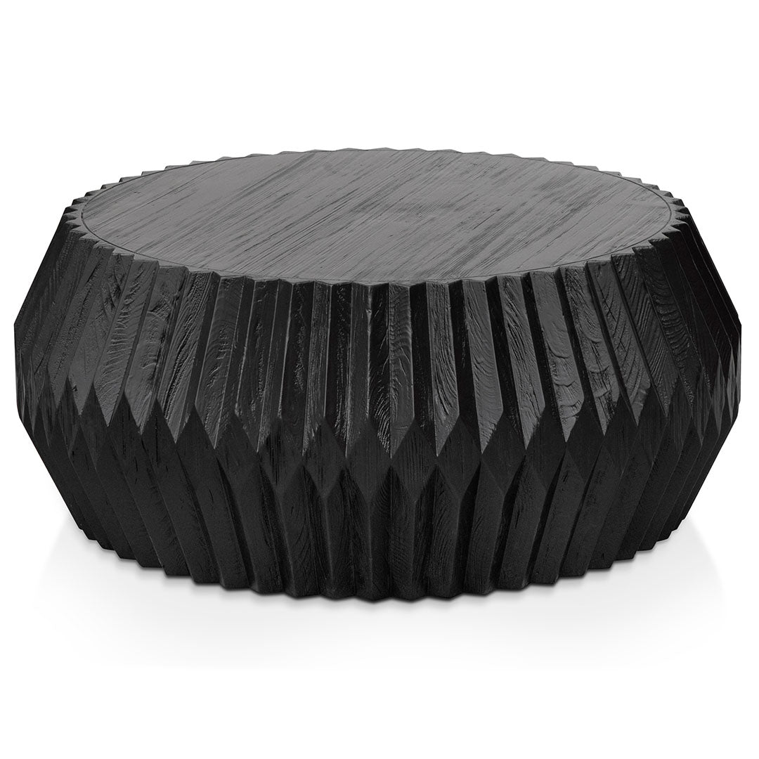 Wooden Coffee Table – Brushed Black