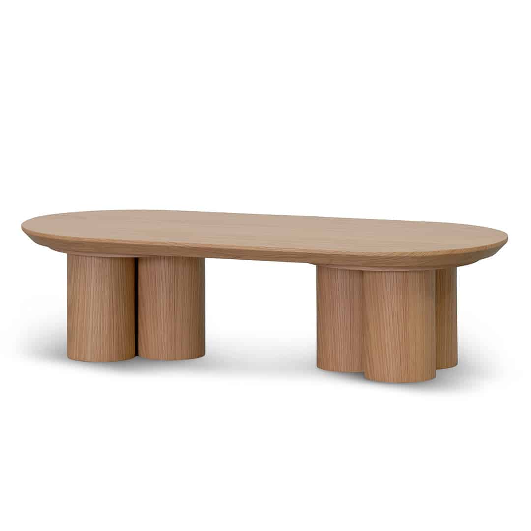1.3m Coffee Table – Natural Oak (130cm (W) x 59cm (D) x 33cm (H))