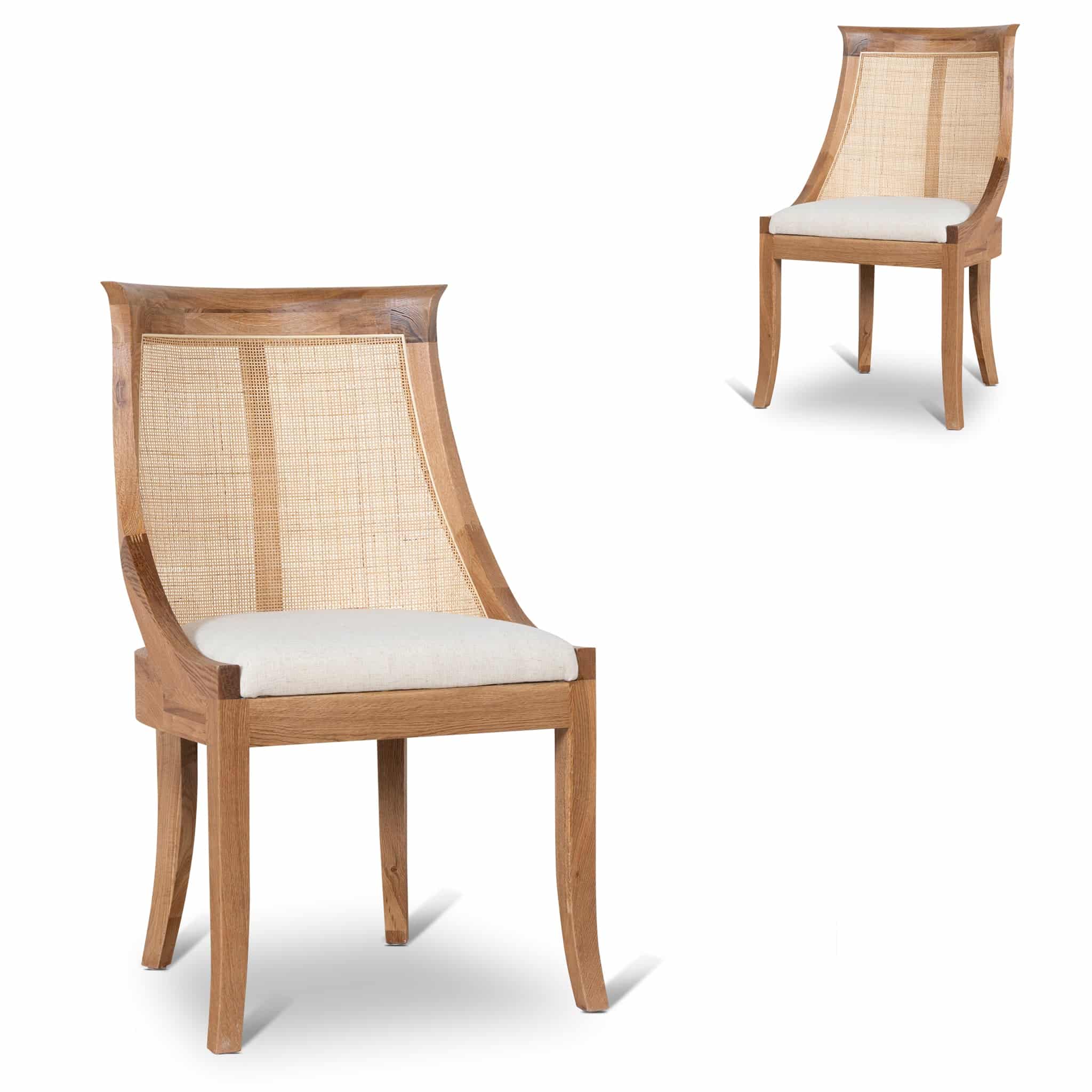 Dining Chair – Dawn Beige (Set of 2) (58cm (W) x 72cm (D) x 100cm (H))