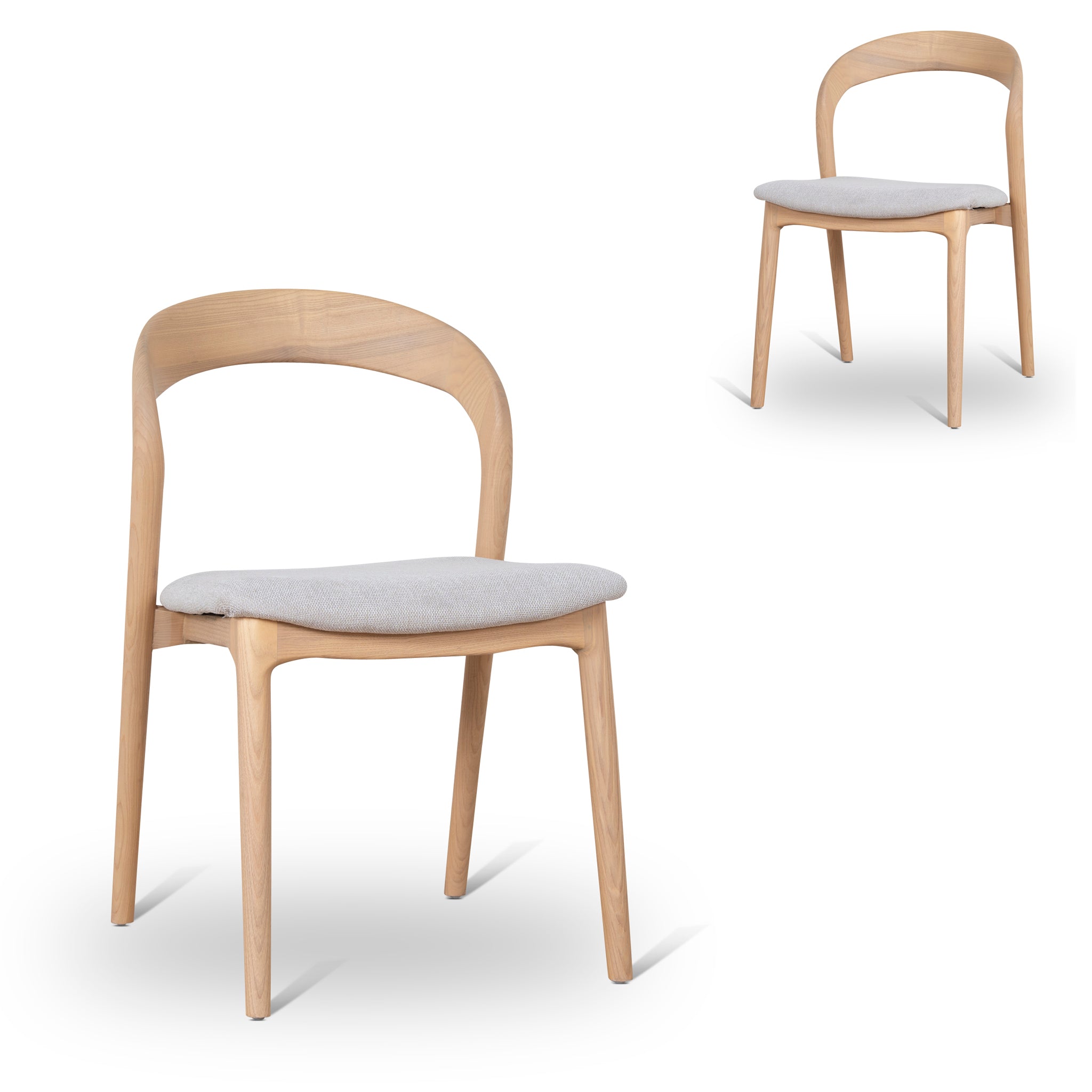Natural Dining Chair – Naxos Beige (Set of 2)