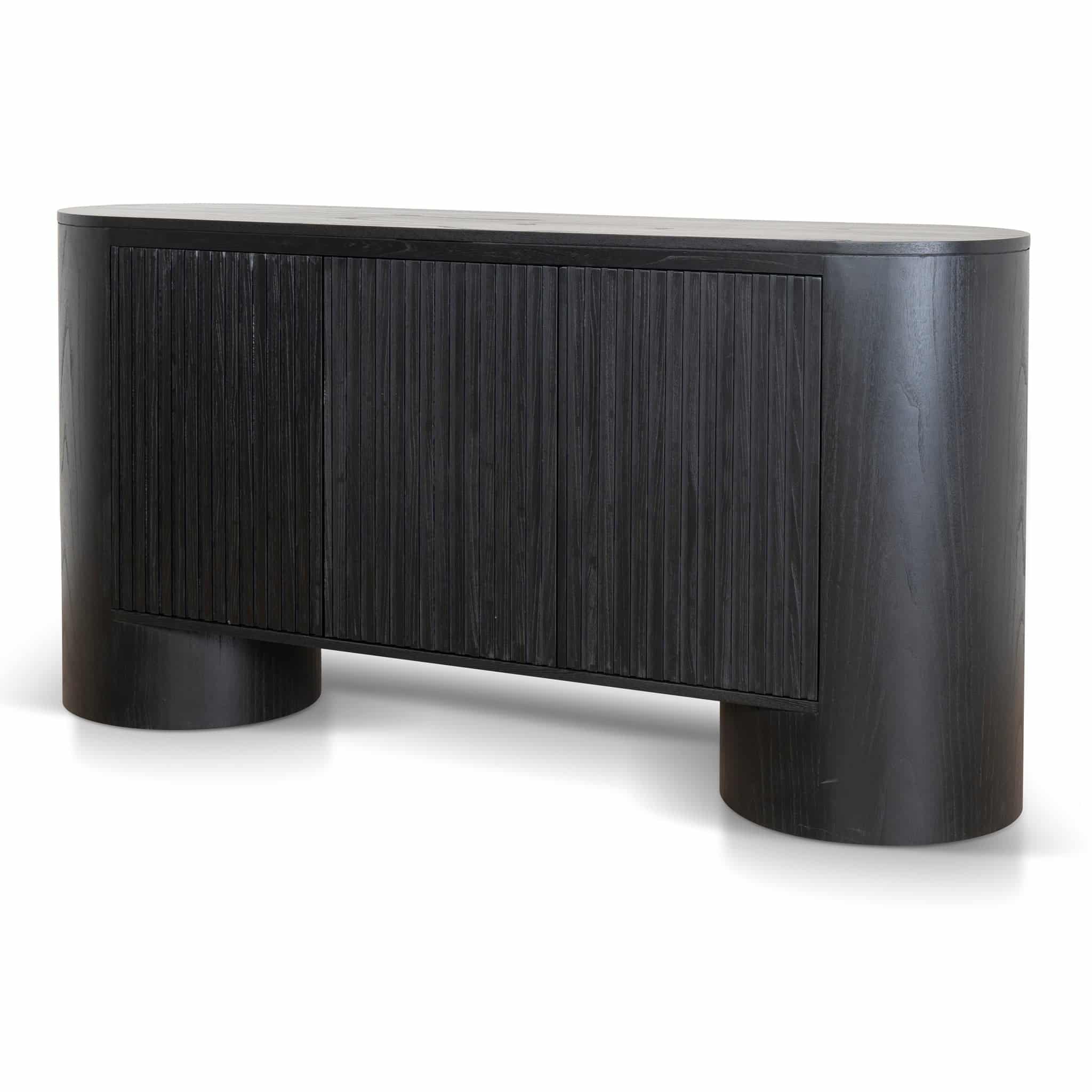 1.68m Sideboard – Full Black