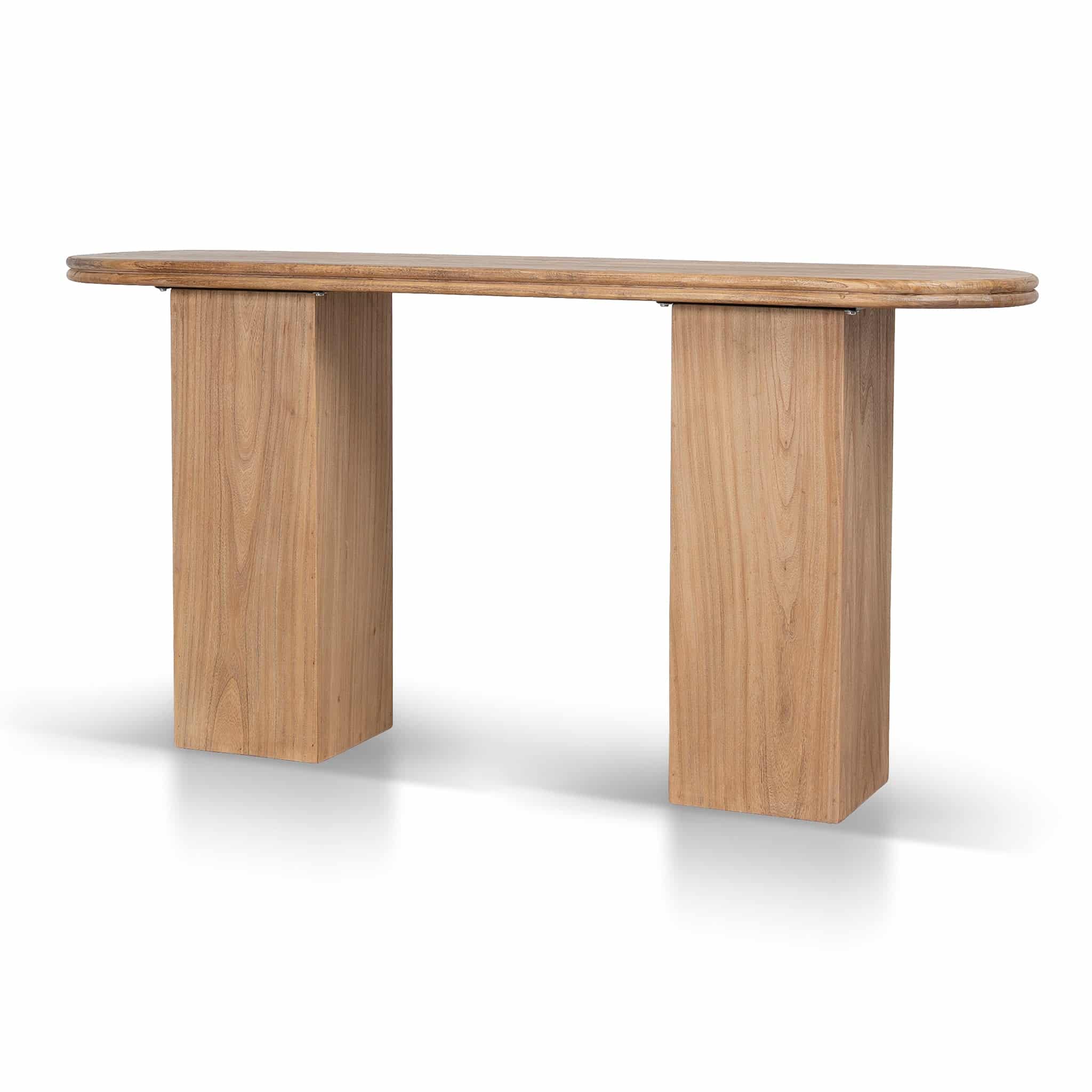 1.6m Console Table – Natural (160cm (W) x 40cm (D) x 80cm (H))