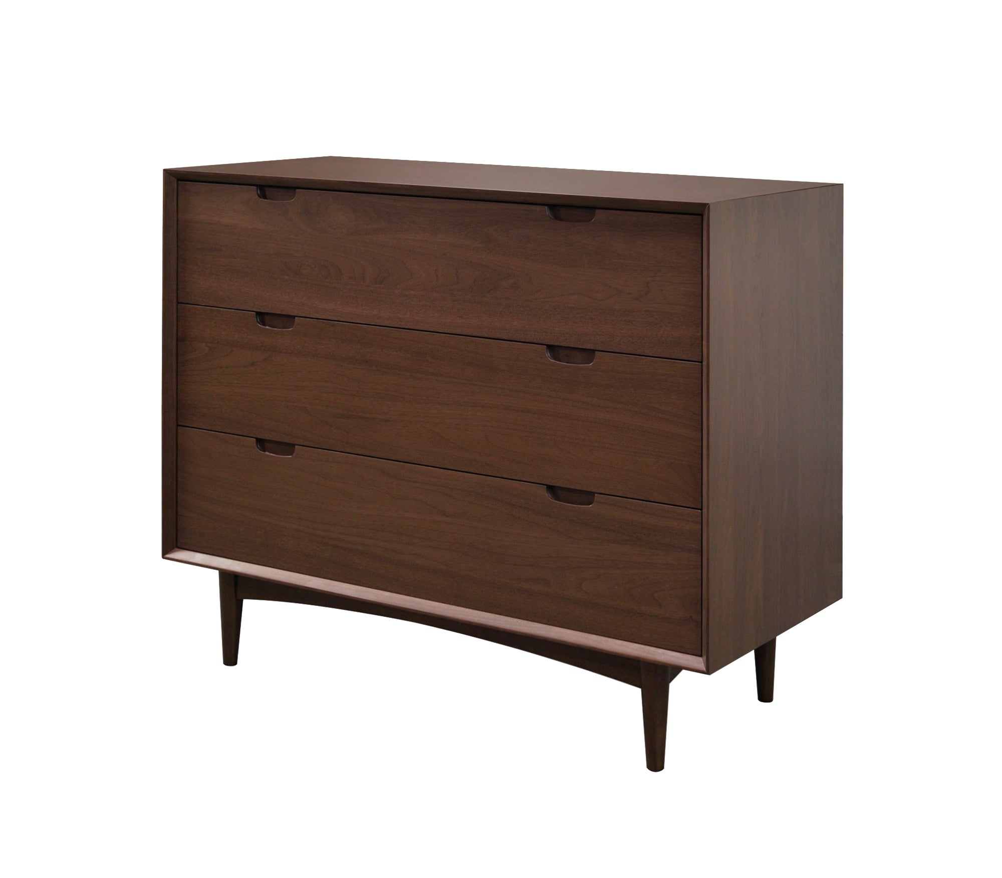 3 Drawer Chest – Walnut