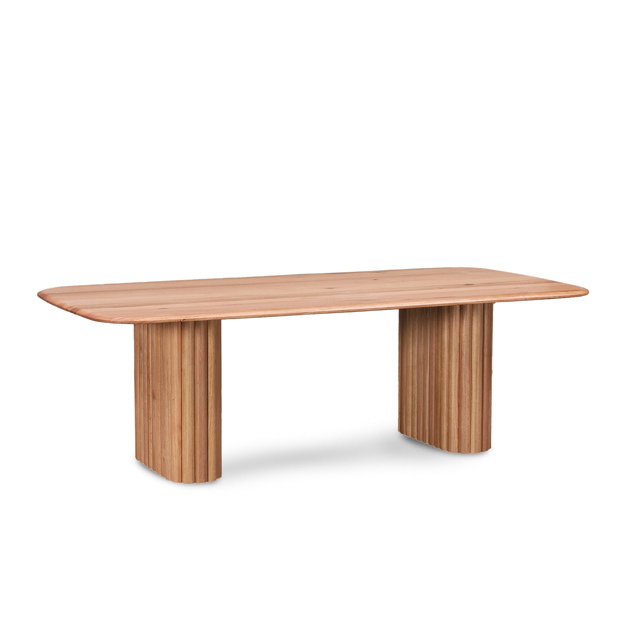 2.4m Dining Table – Natural (240cm (W) x 120cm (D) x 76cm (H))