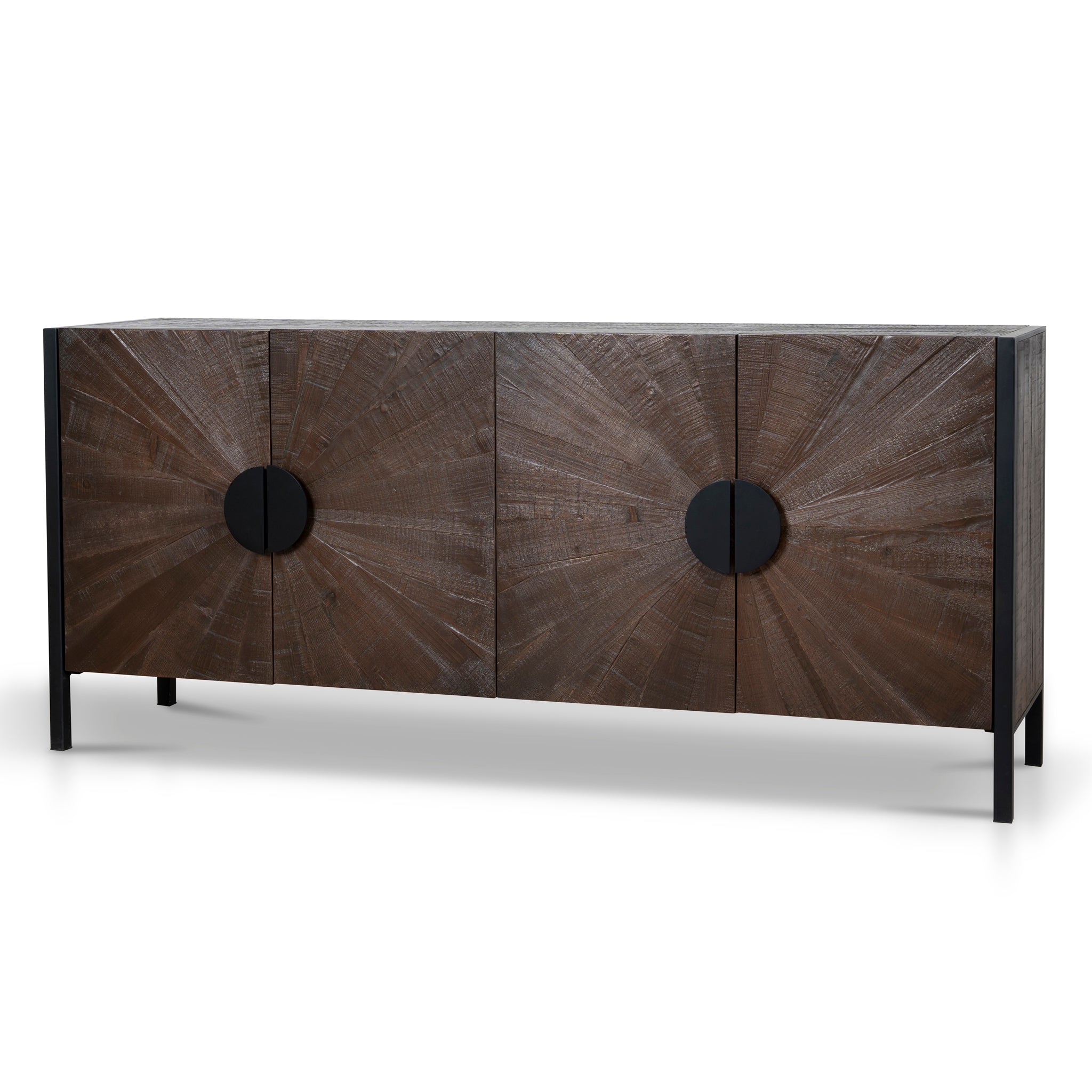 1.8m Wooden Buffet Unit – Walnut