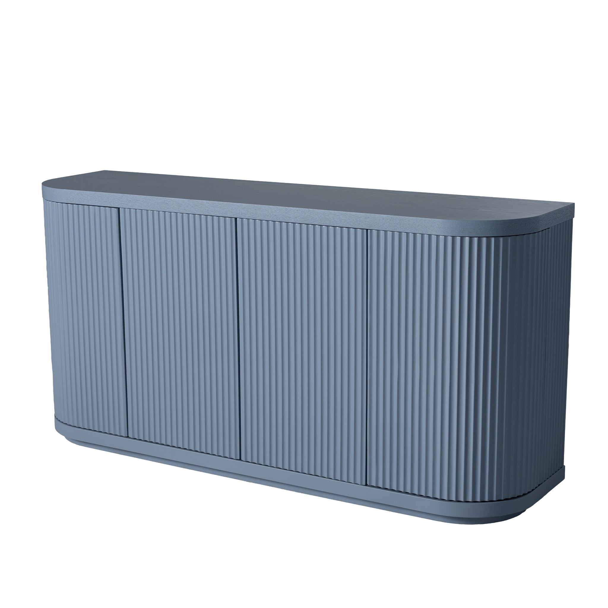 1.6m Veneer Top Buffet Unit – Light Blue