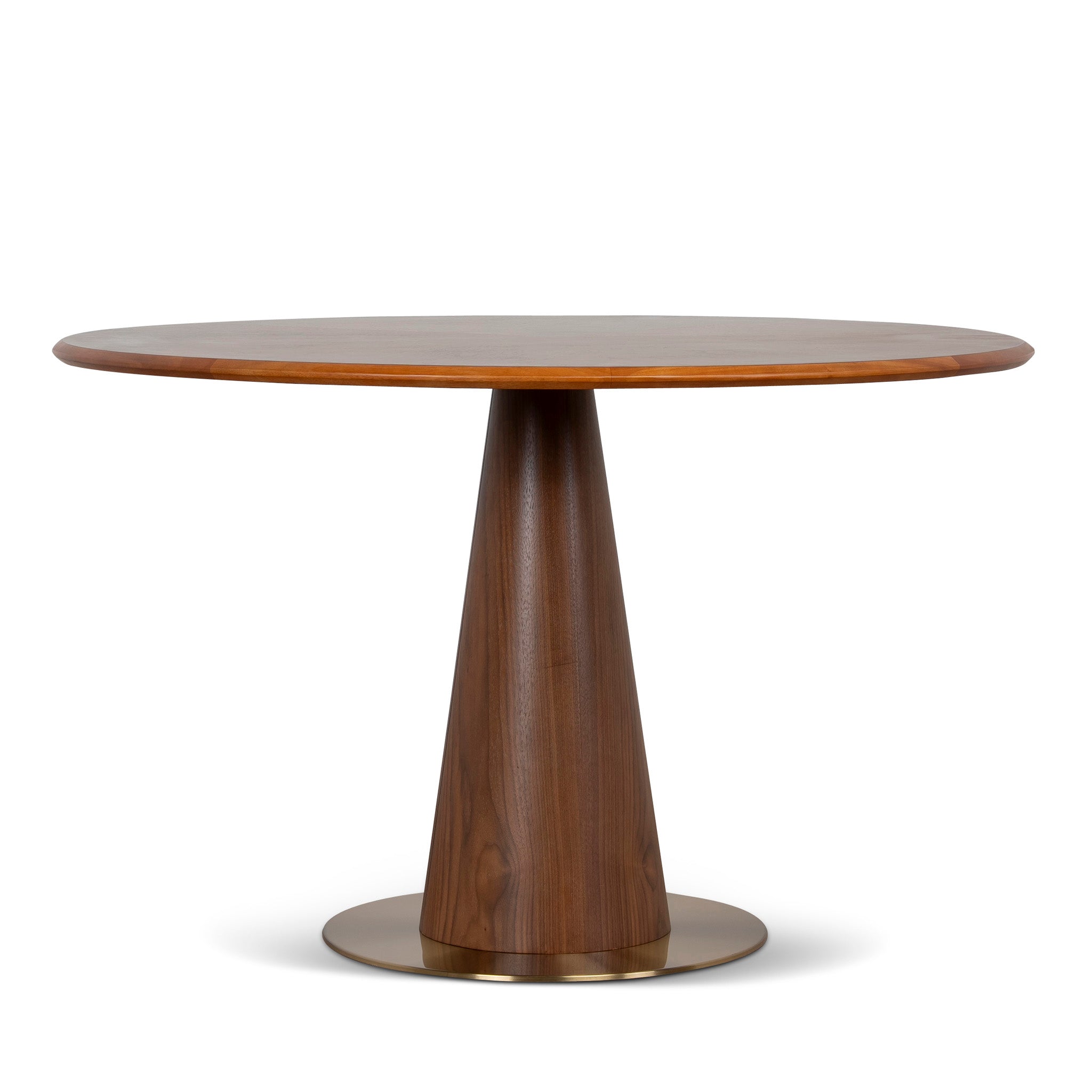 1.2m Round Dining Table – Walnut