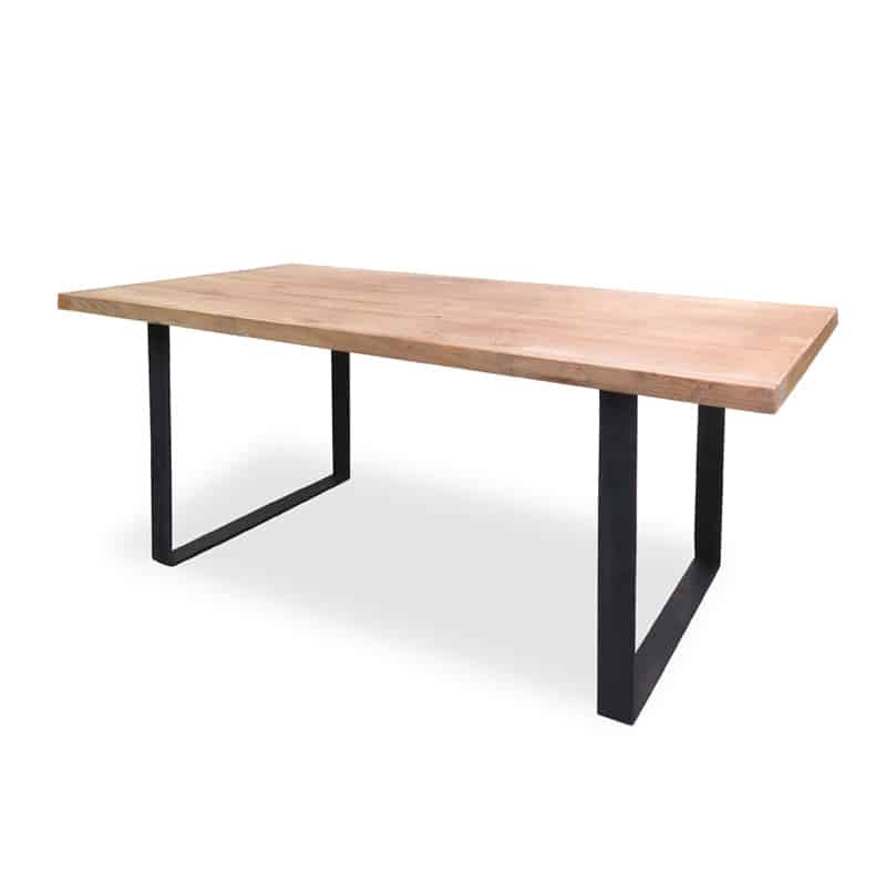 Reclaimed Elm Wood Table 1.5m – Rustic Natural