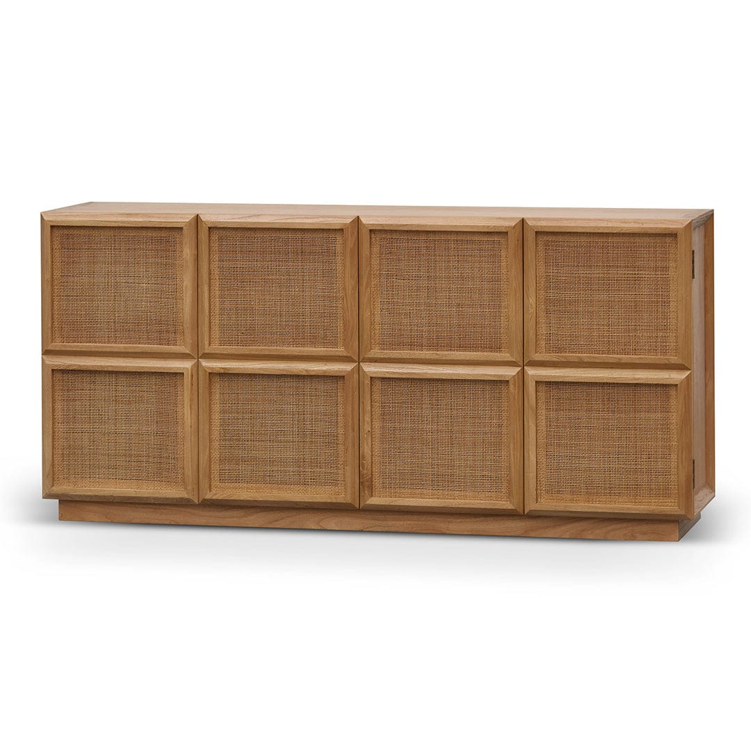 1.8m Rattan Door Sideboard – Natural