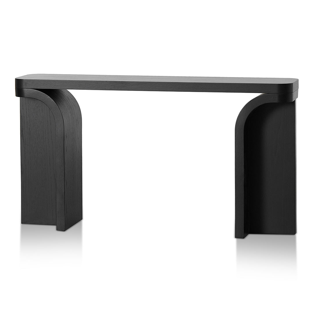 1.5m Console Table – Black Oak