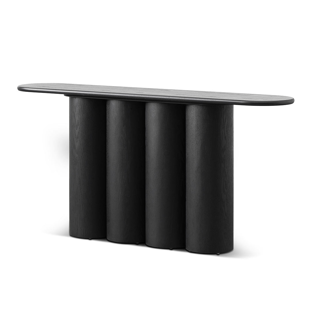 1.7m Console Table – Full Black