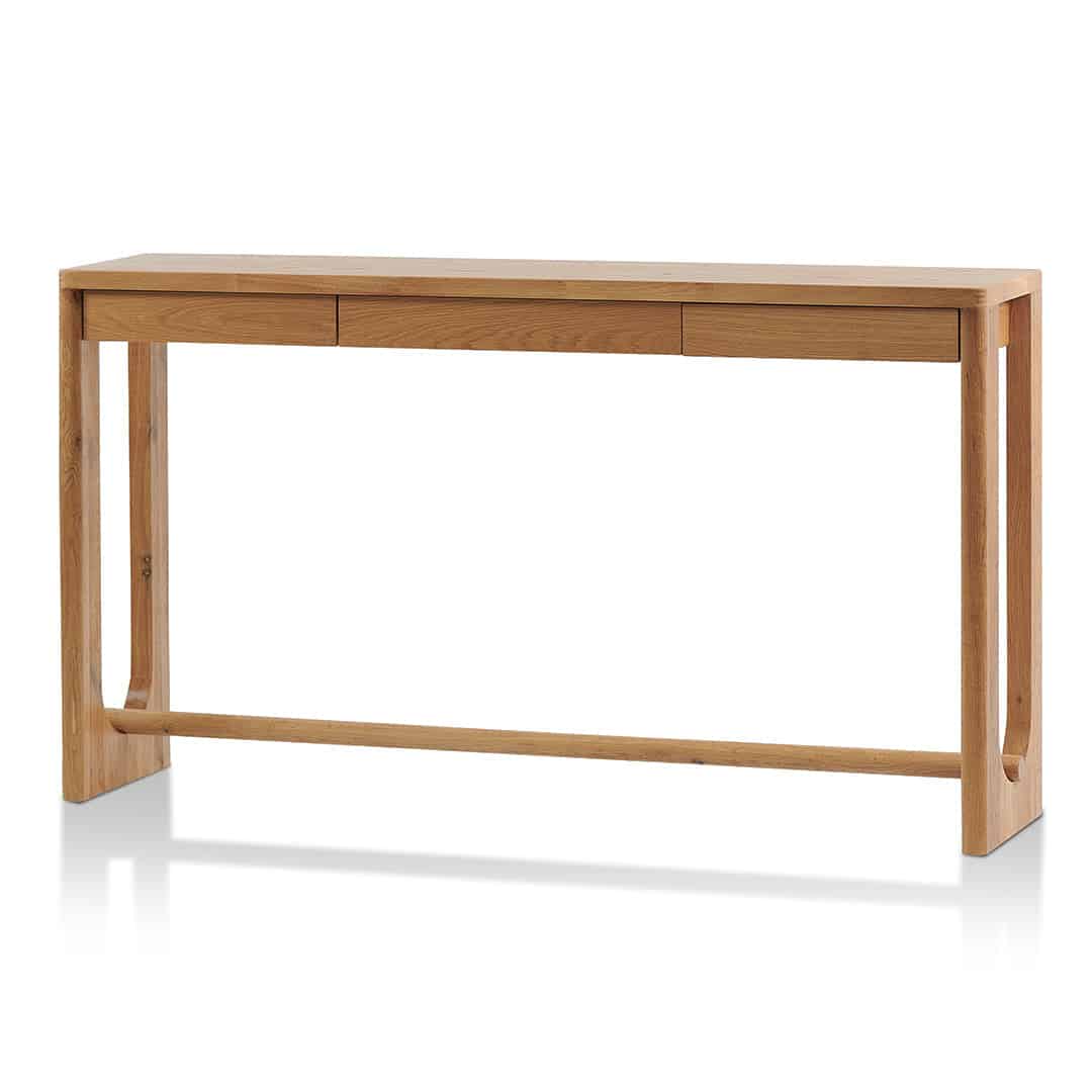 1.5m Console Table – Natural (150cm (W) x 35cm (D) x 85cm (H))