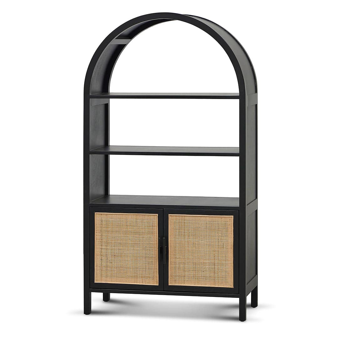 1.65m (H) Storage Cabinet – Full Black
