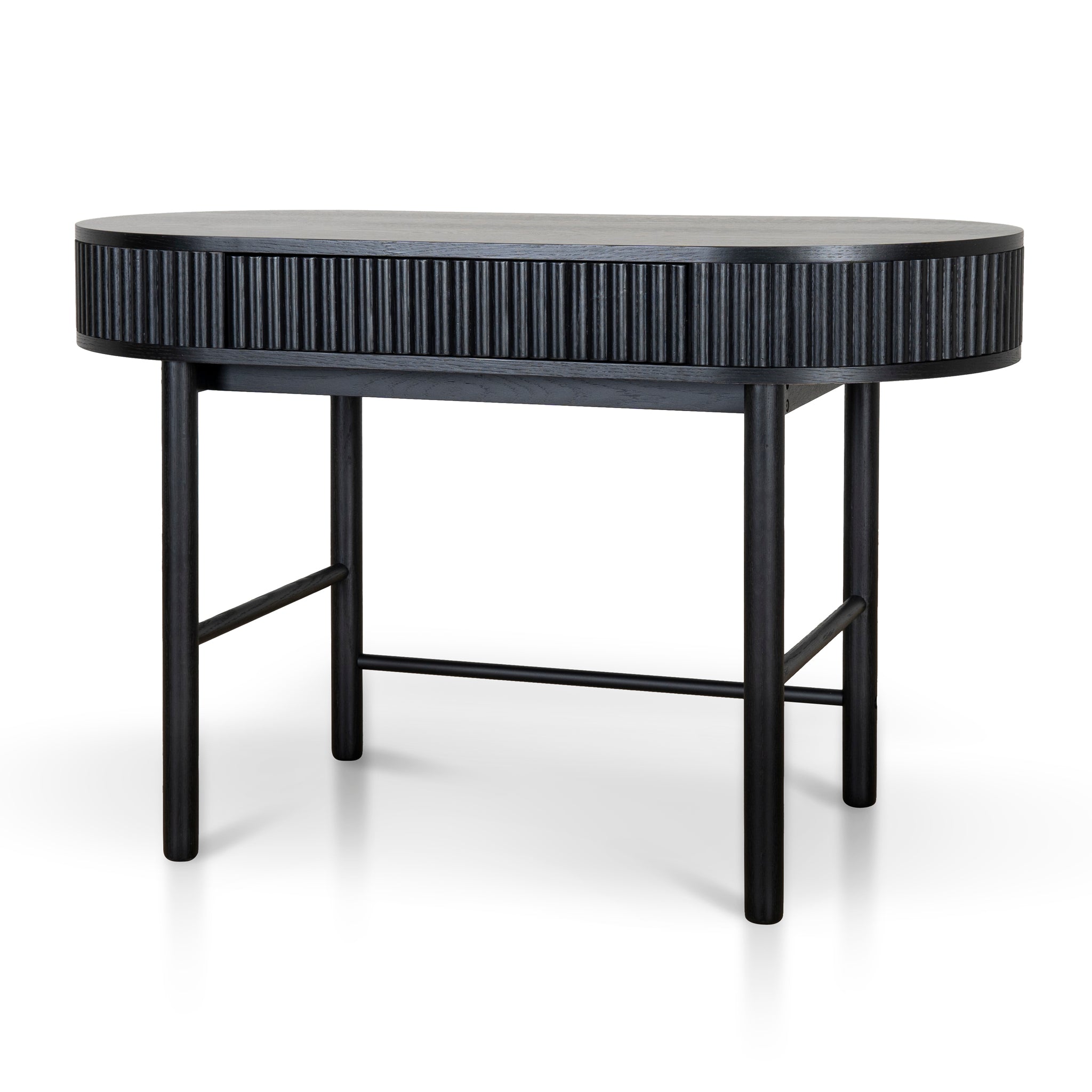1.2m Home Office Desk – Full Black