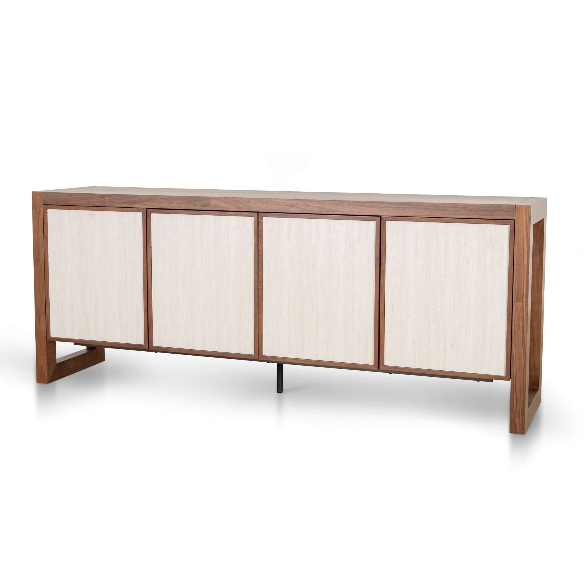Beige Door Sideboard Unit – Walnut