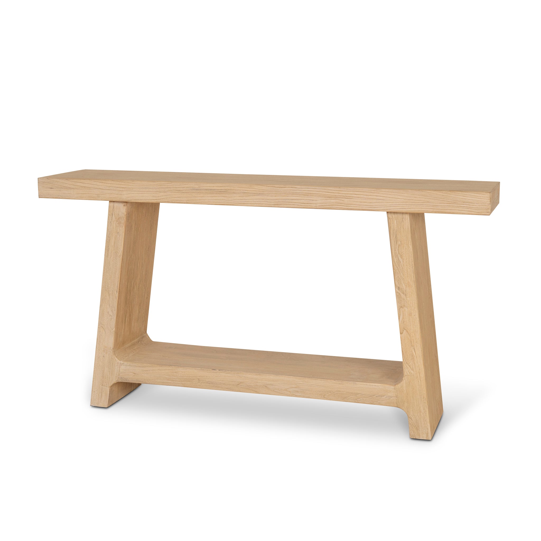 1.52m Elm Console Table – Natural