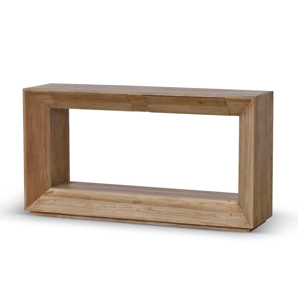 1.5m Console Table – Natural (150cm (W) x 40cm (D) x 80cm (H))