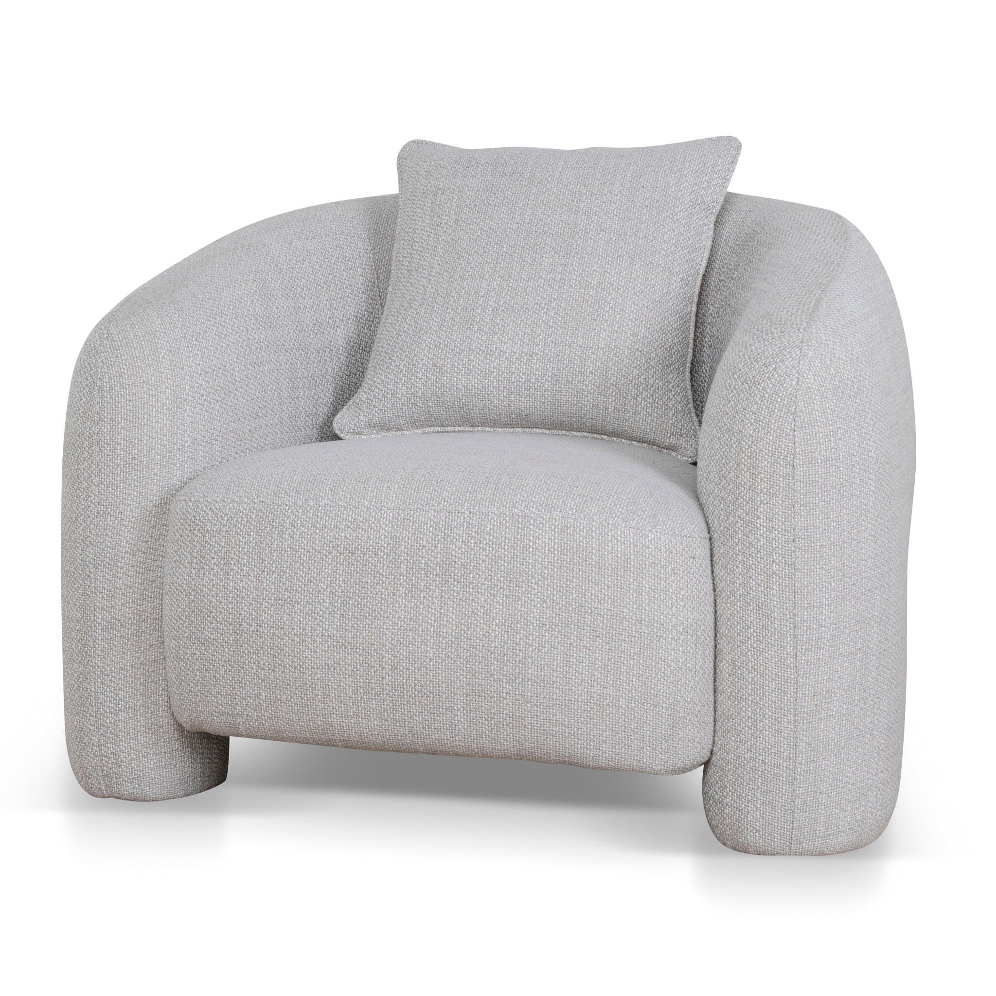 Armchair – Maya Beige (104cm (W) x 96cm (D) x 75cm (H))