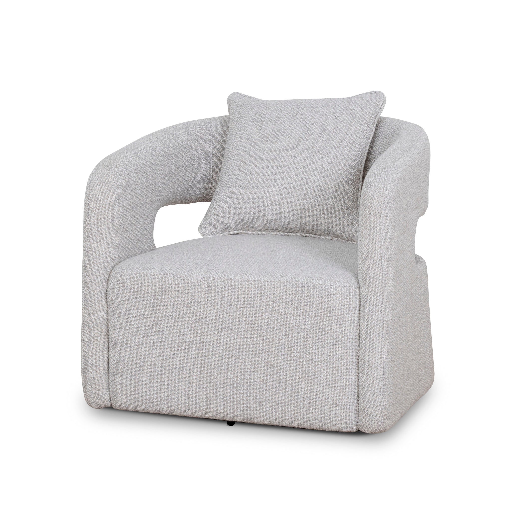 Armchair – Maya Beige (76cm (W) x 77cm (D) x 72cm (H))