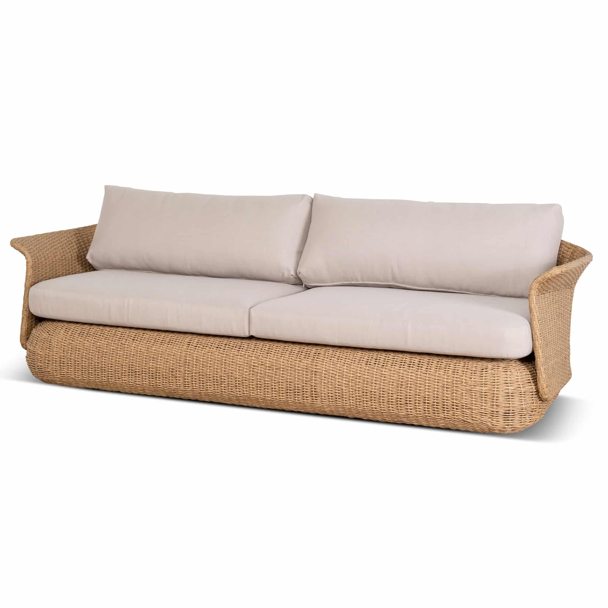 Outdoor 3 Seater Sofa – Natural Taupe
