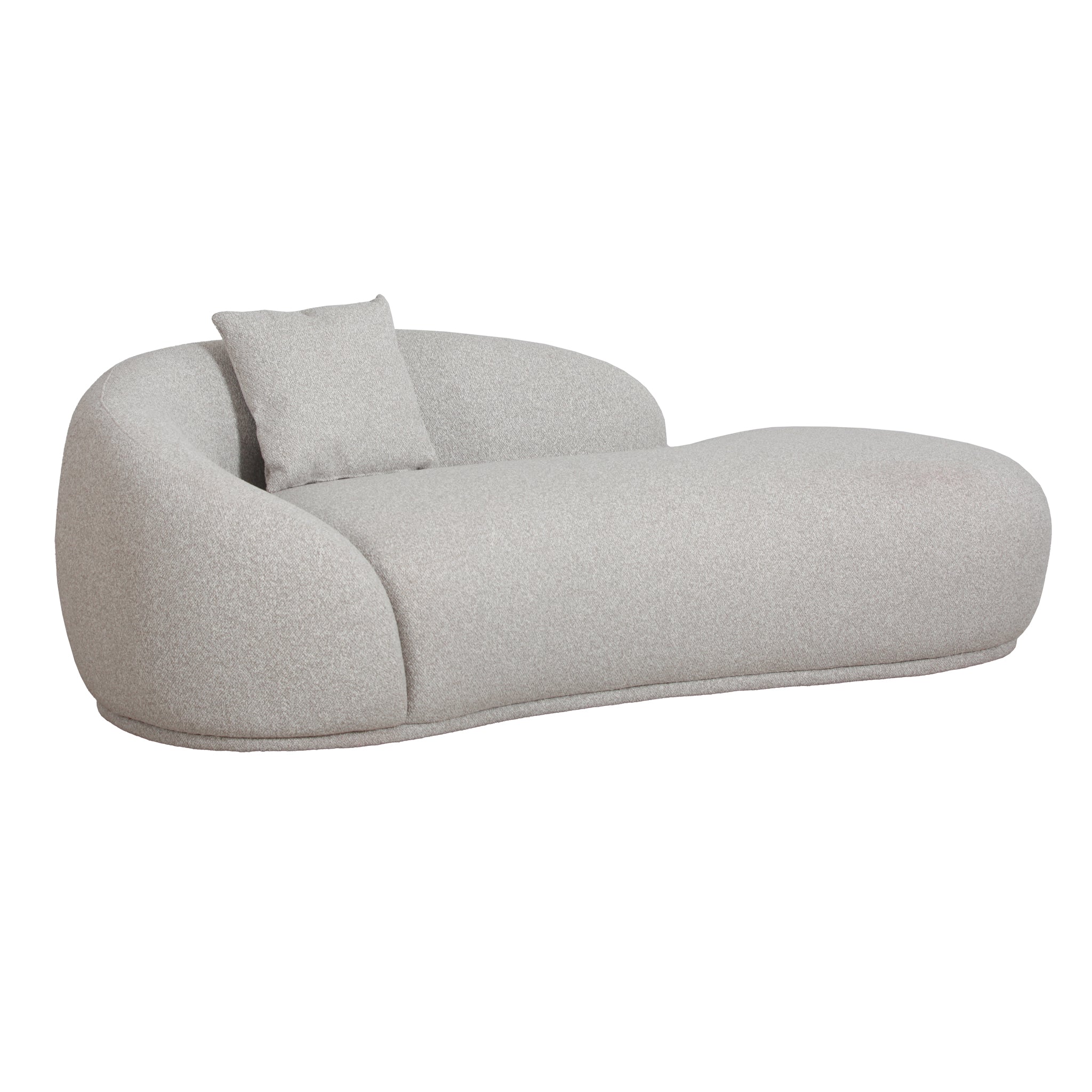 3 Seater Fabric Sofa – Clay Grey