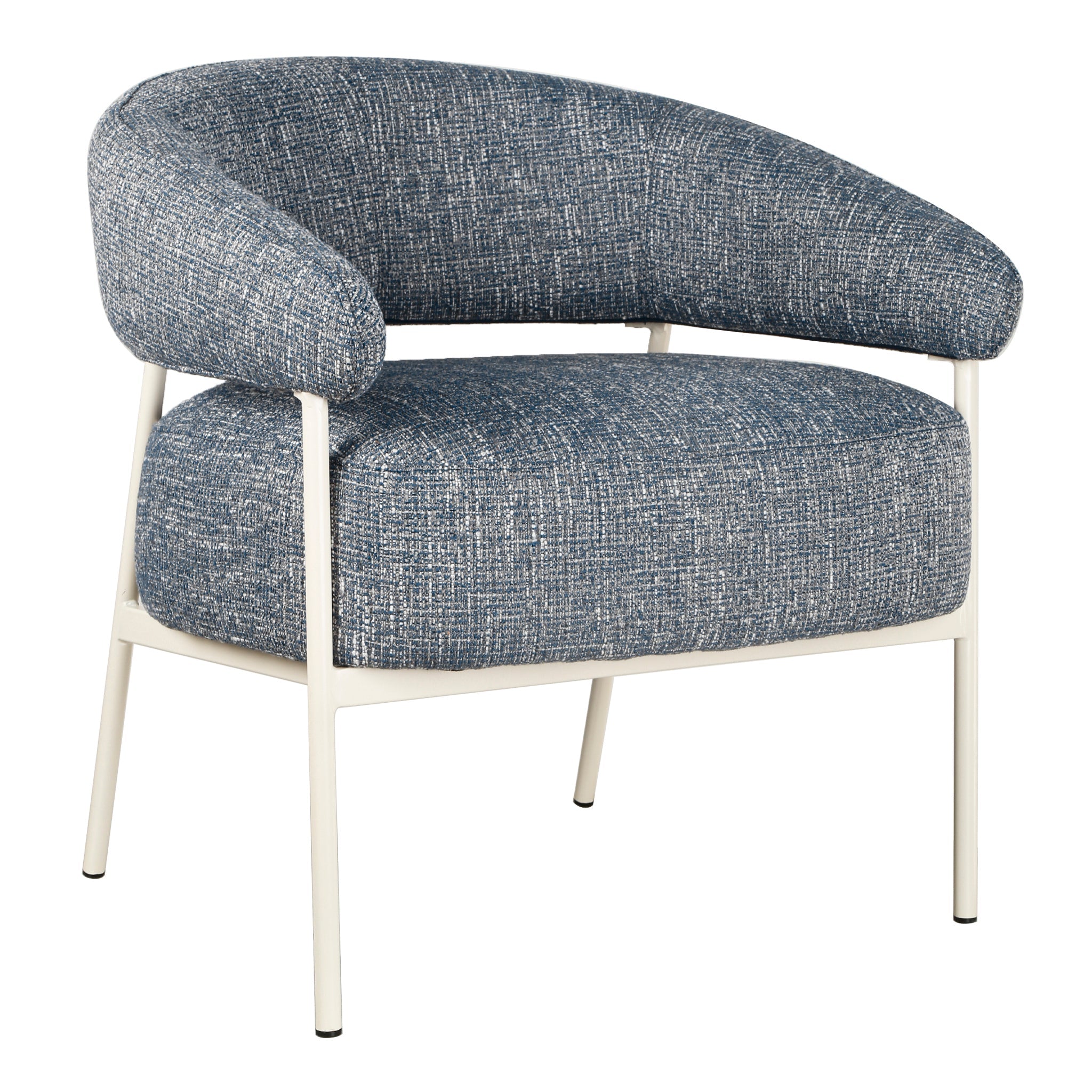 Fabric Armchair – Prussian Blue