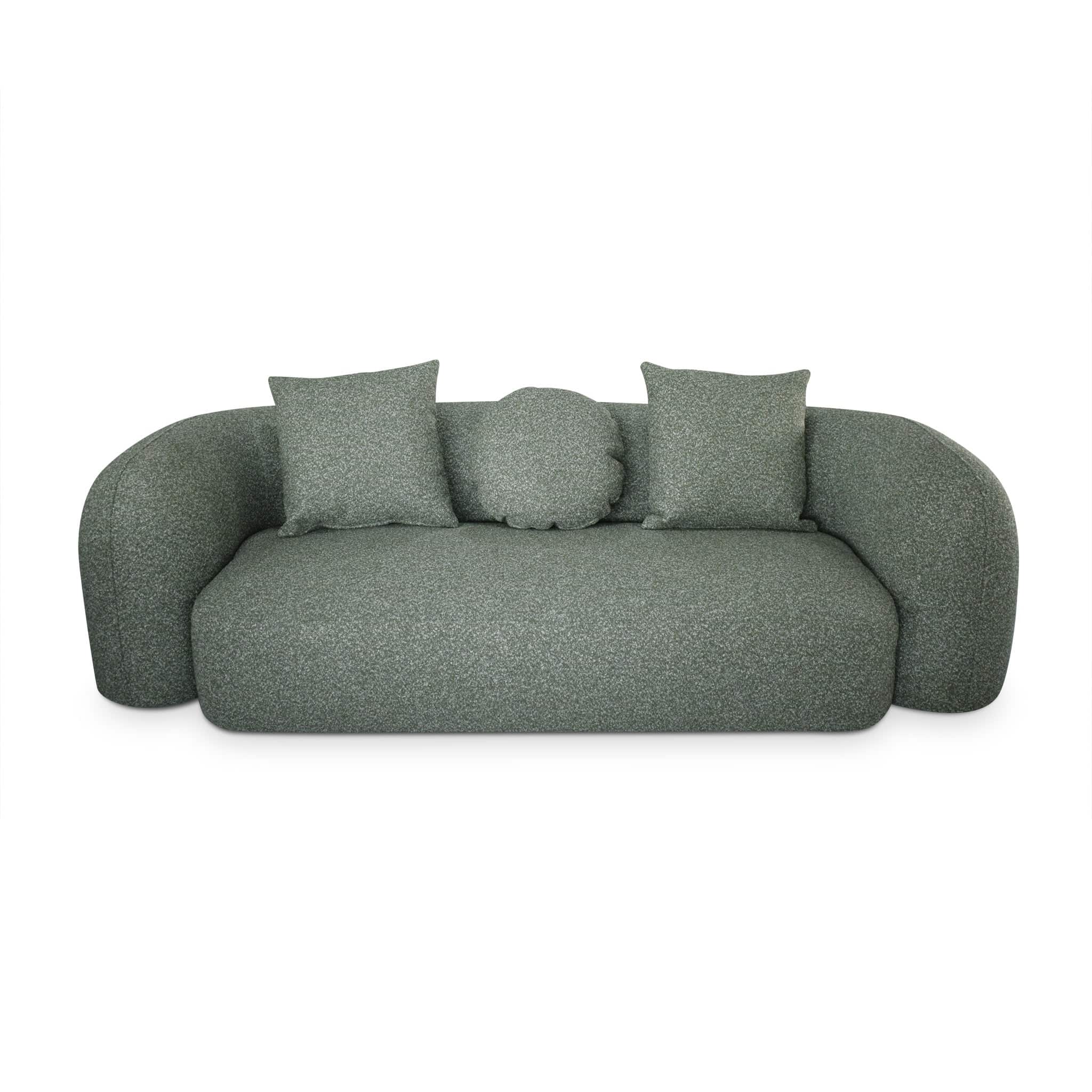 3 Seater Sofa – Amazon Green