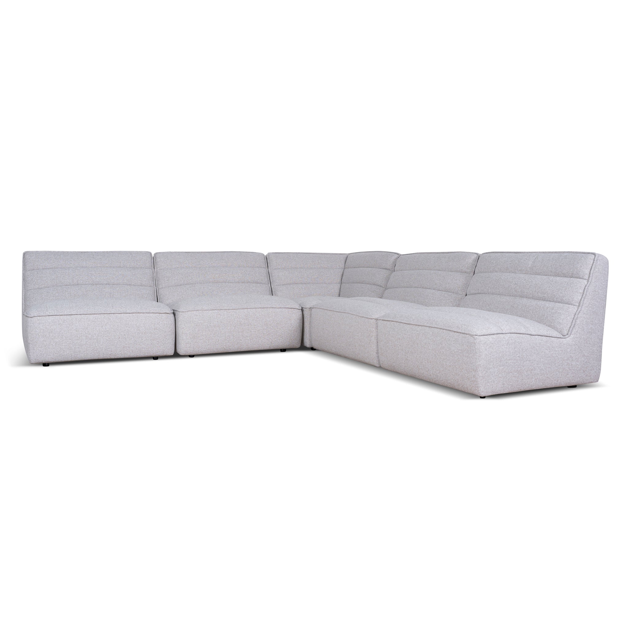 Modular Corner Sofa – Warm Taupe