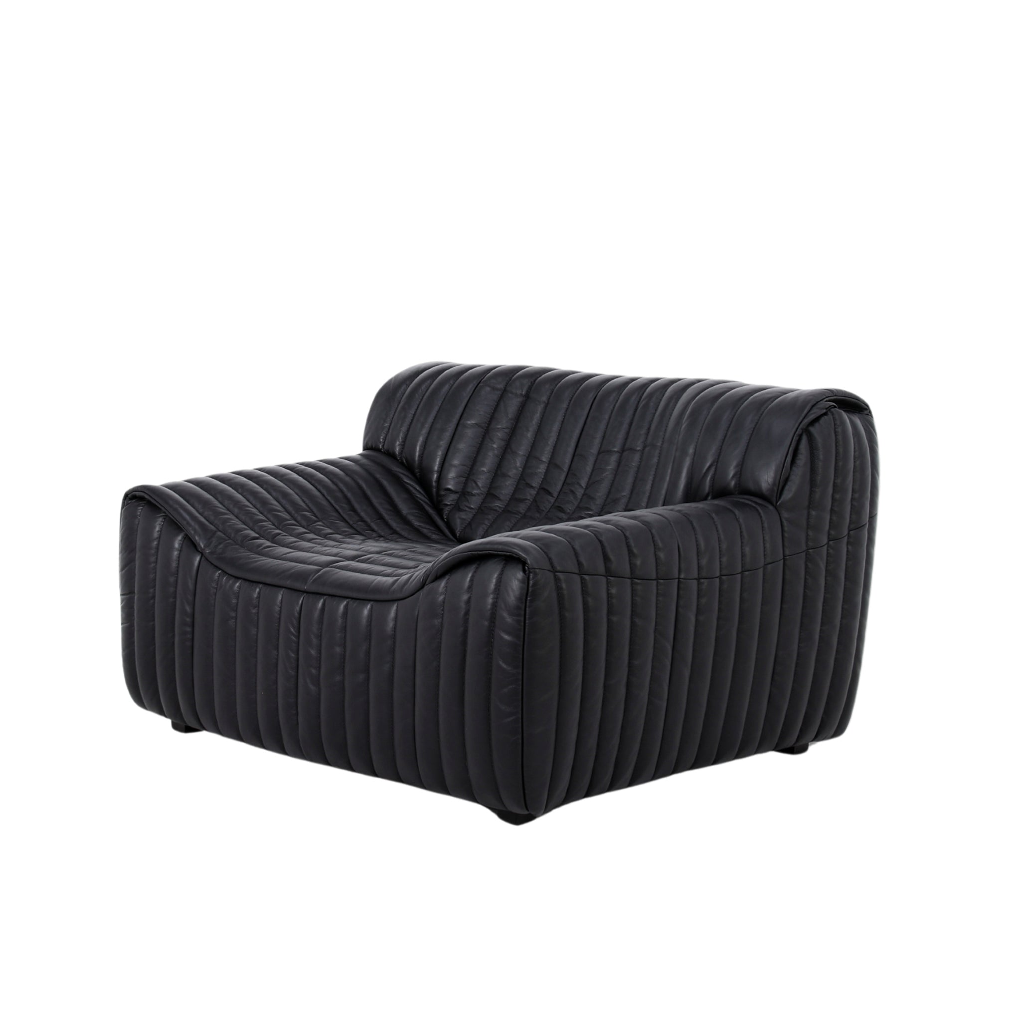 Armchair – Black Leather
