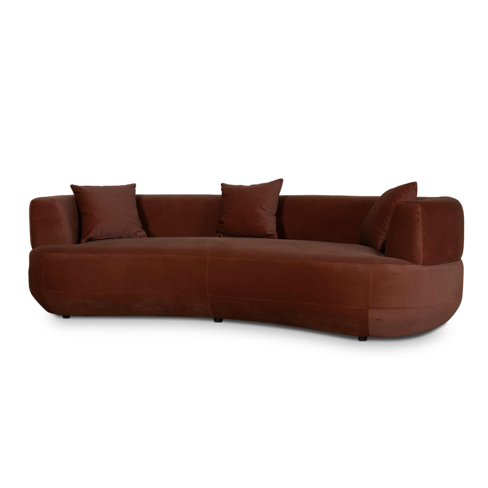 3 Seater Sofa – Burnt Brown